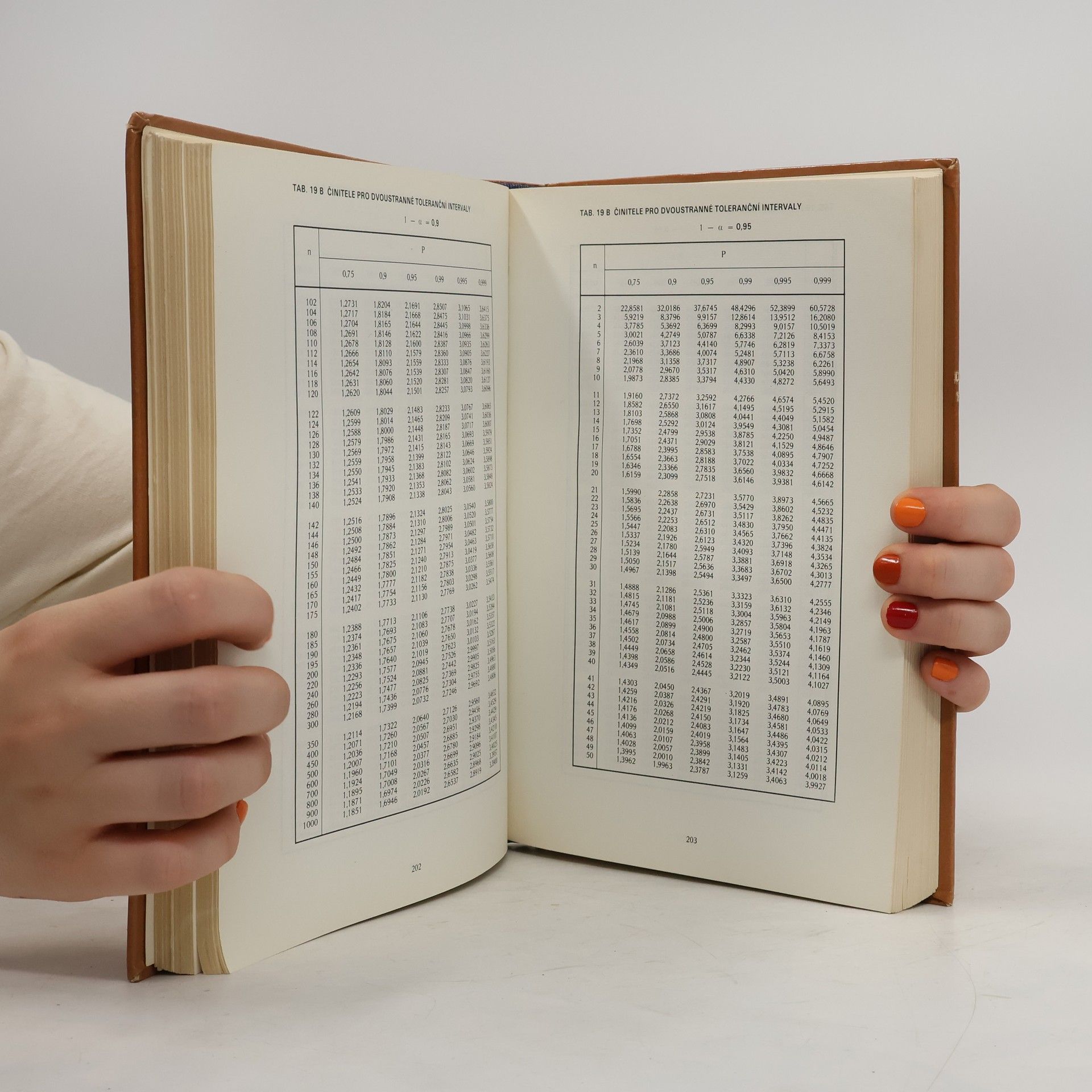 Jiří Likeš Základní statistické tabulky