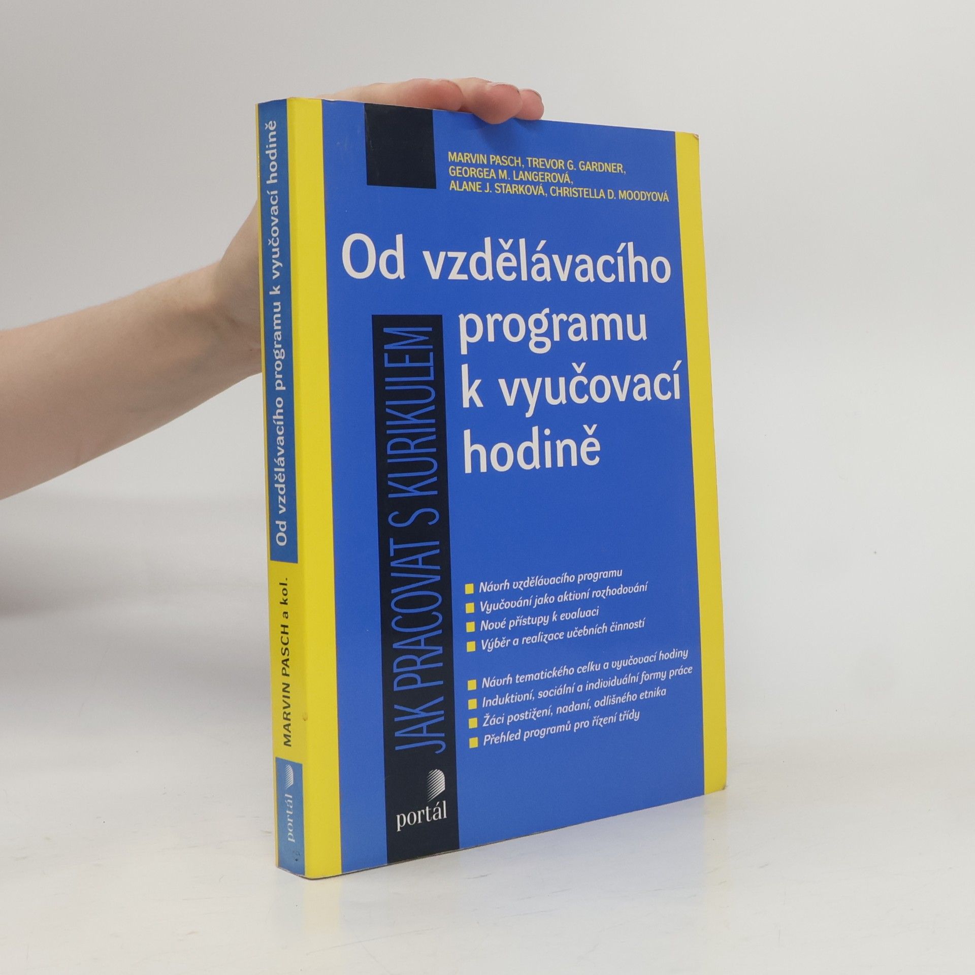 Marvin Pasch Od vzdělávacího programu k vyučovací hodině