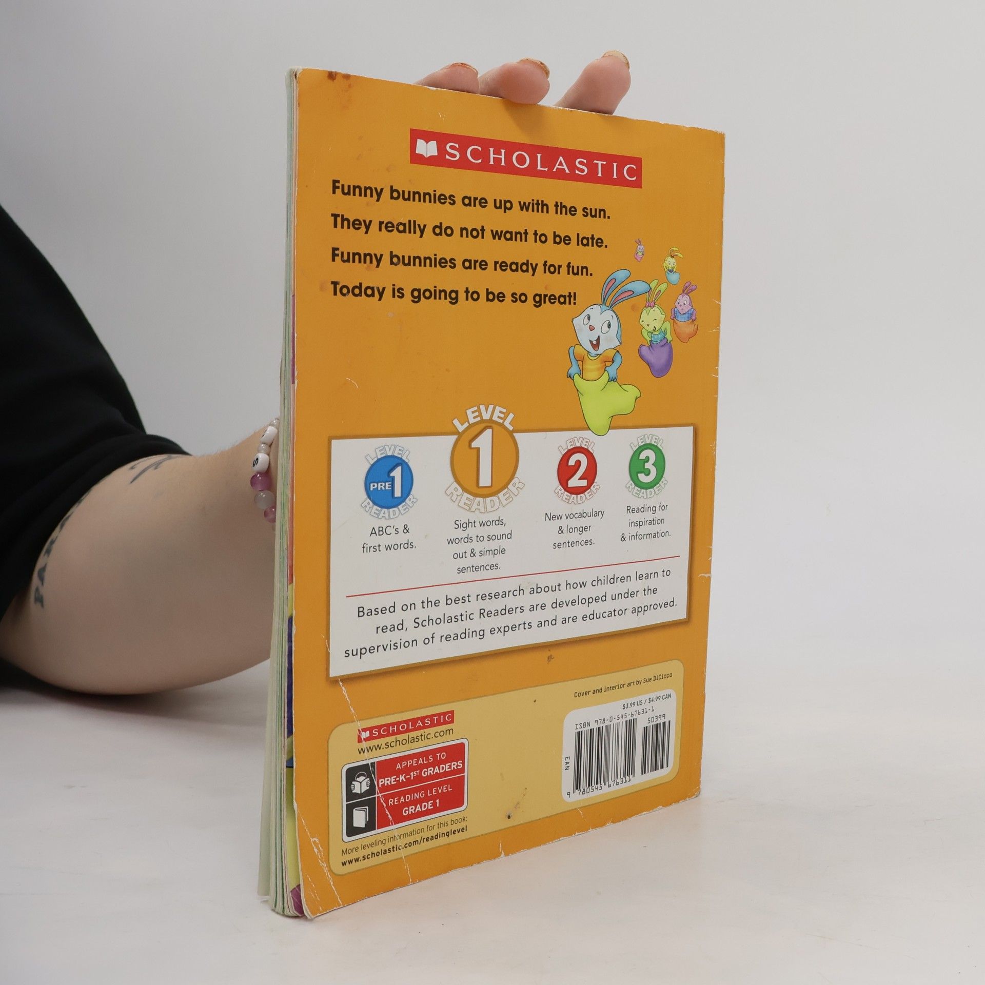 Sue DiCicco Scholastic Readers - 1: Funny Bunnies: Morning, Noon, And Night