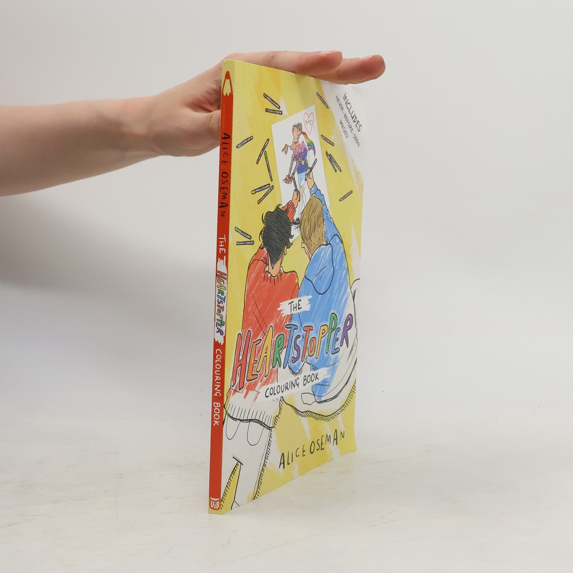 Alice Oseman The Heartstopper Colouring Book