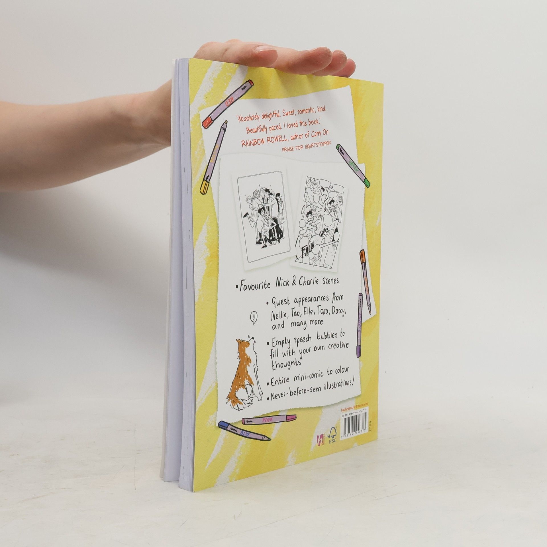 Alice Oseman The Heartstopper Colouring Book