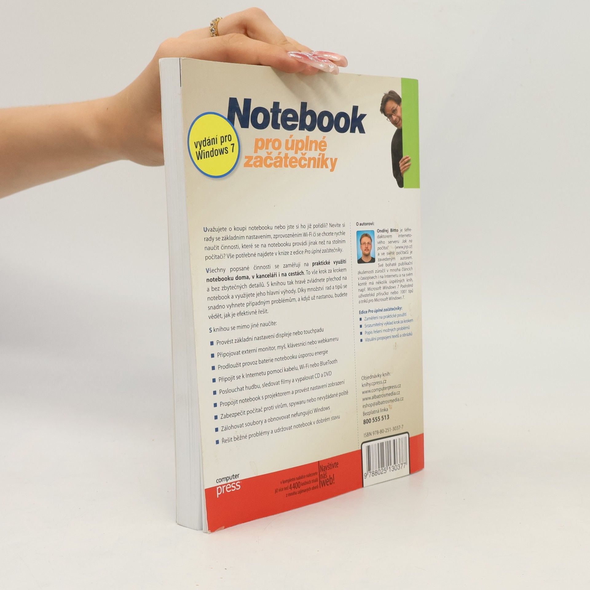 Ondřej Bitto Notebook pro úplné začátečníky. Vydání pro Windows 7