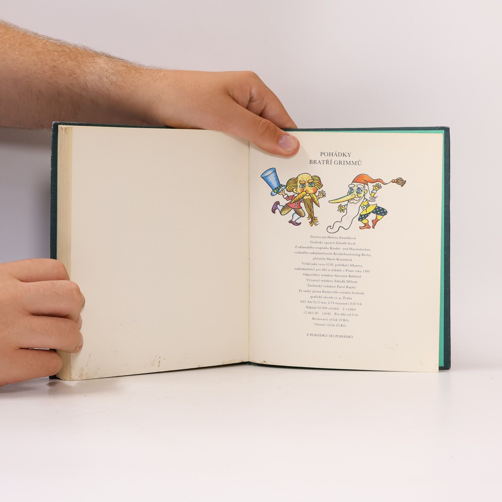 Jacob Grimm Pohádky bratří Grimmů