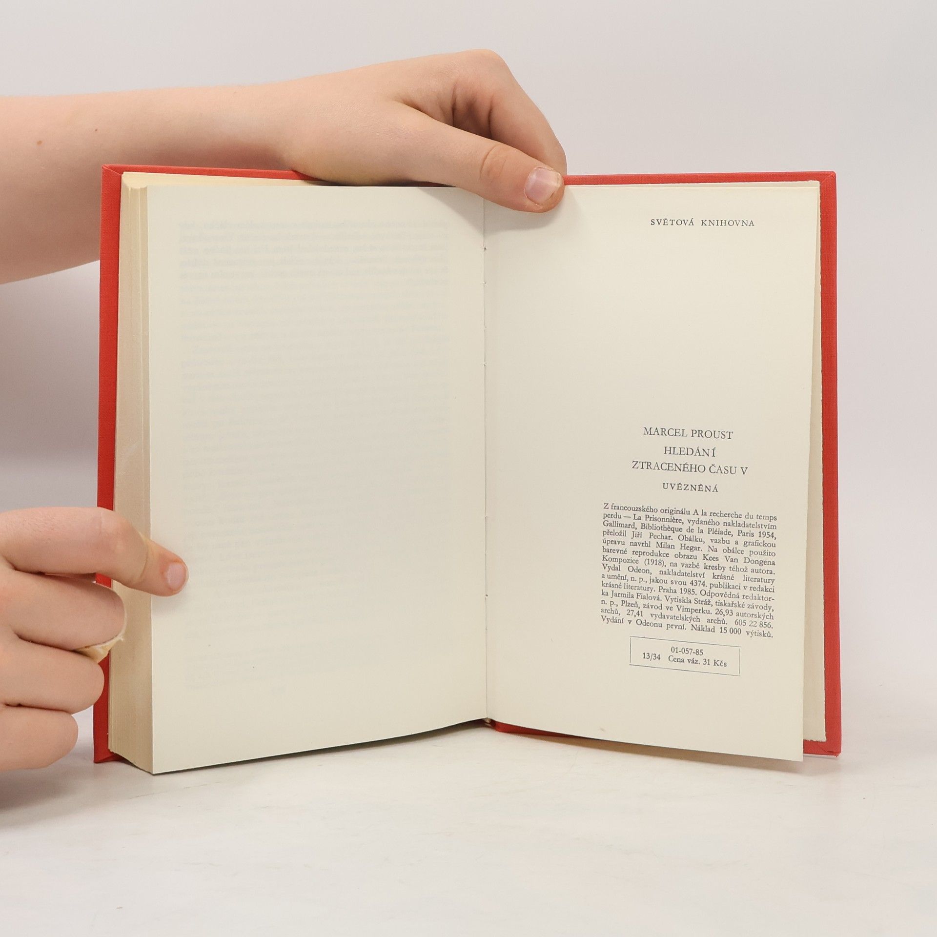 Marcel Proust Hledání ztraceného času V
