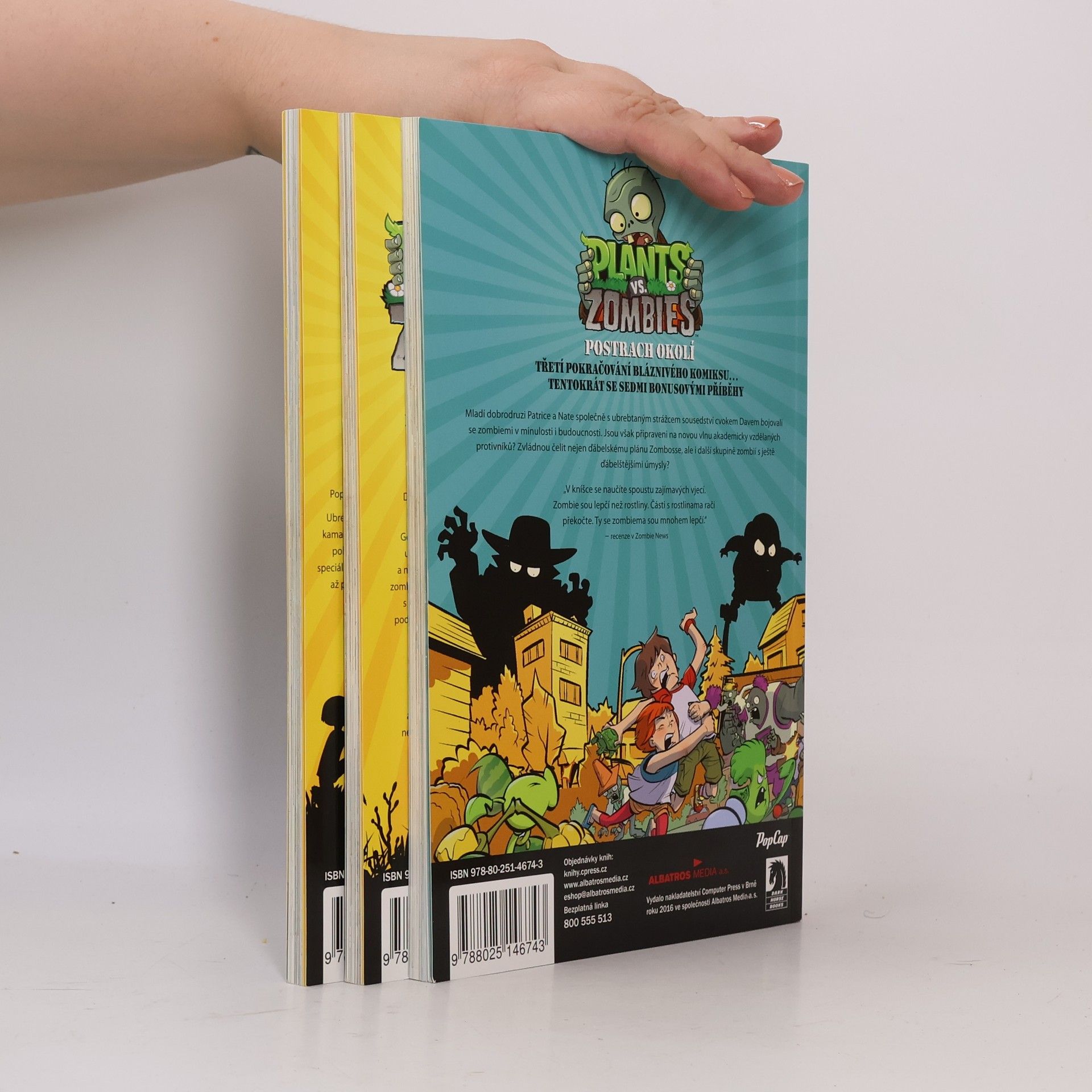 Paul Tobin Plants vs. Zombies Box. Trávogeddon. Časokalypsa. Postrach okolí