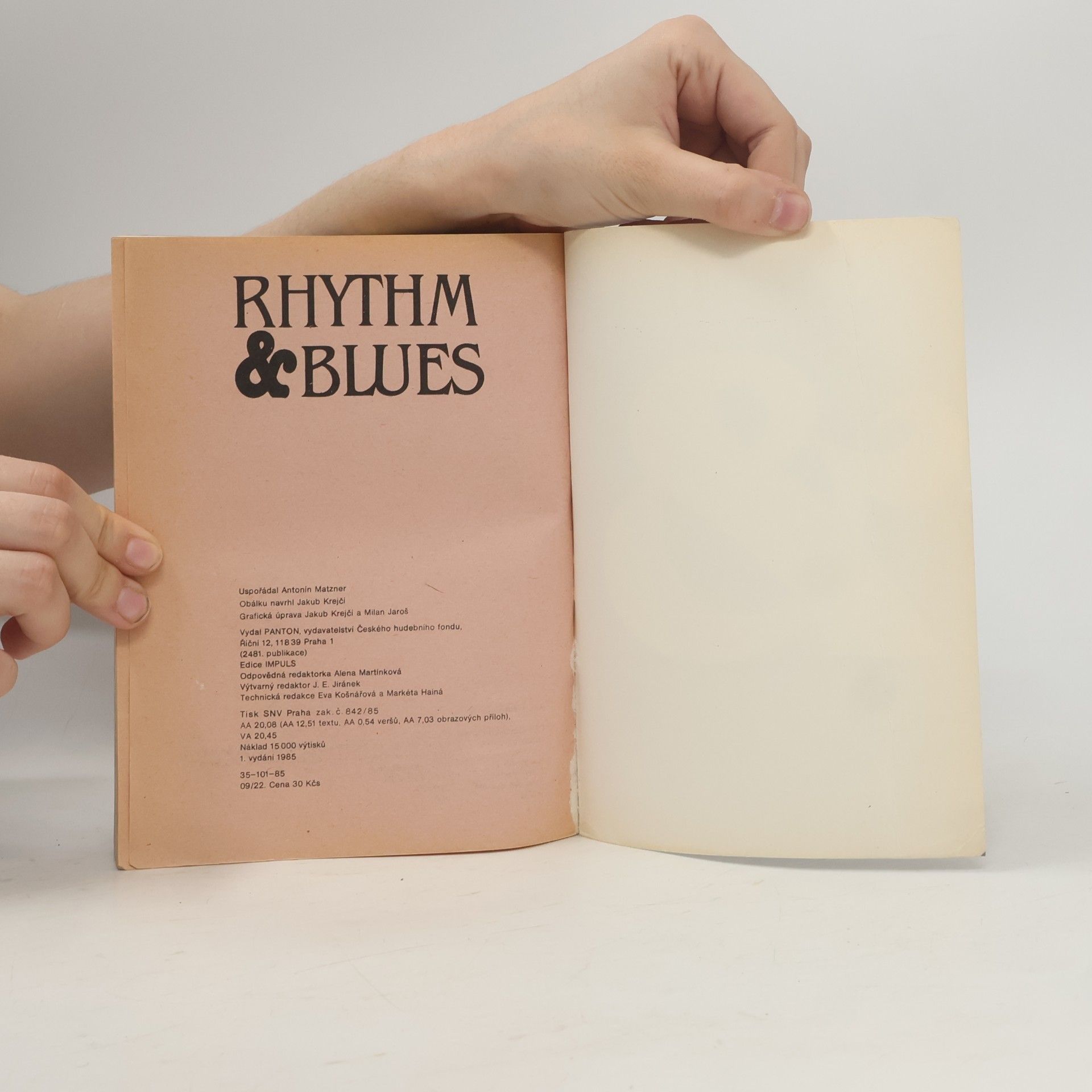 Antonín Matzner Rhythm and Blues