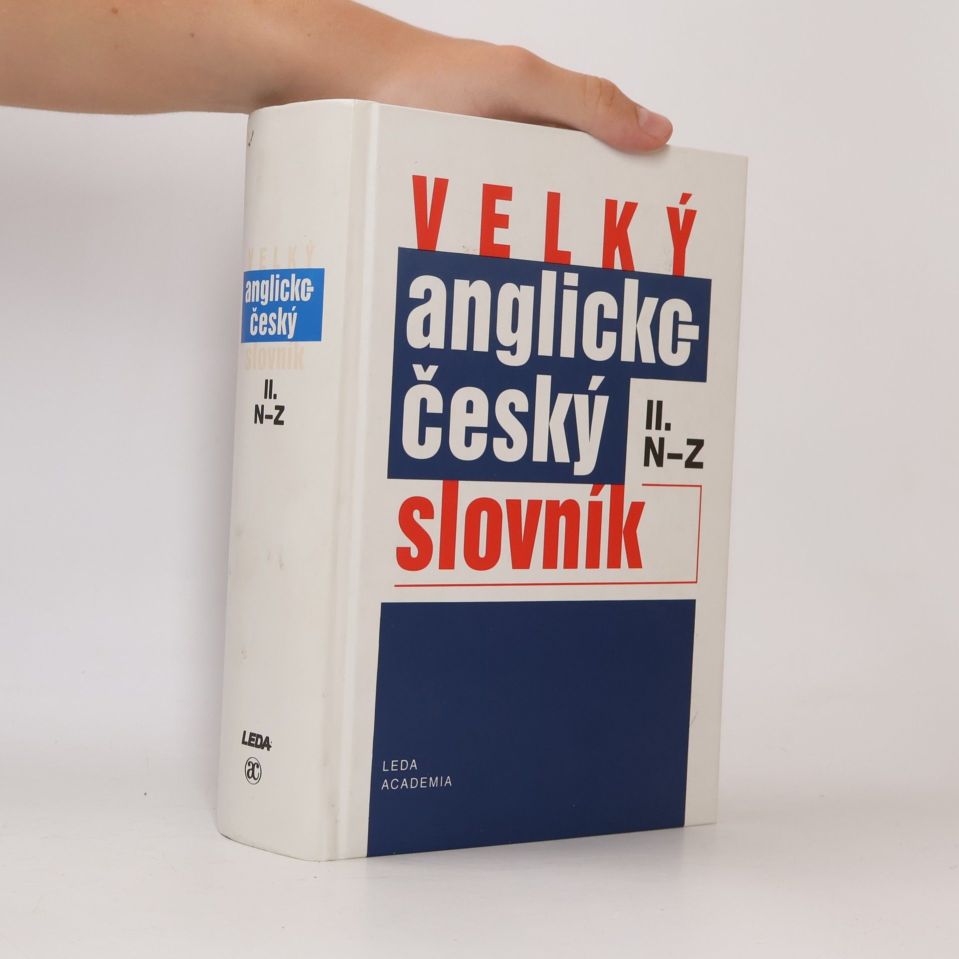 Karel Hais Velký anglicko-český slovník. 2. díl, N-Z