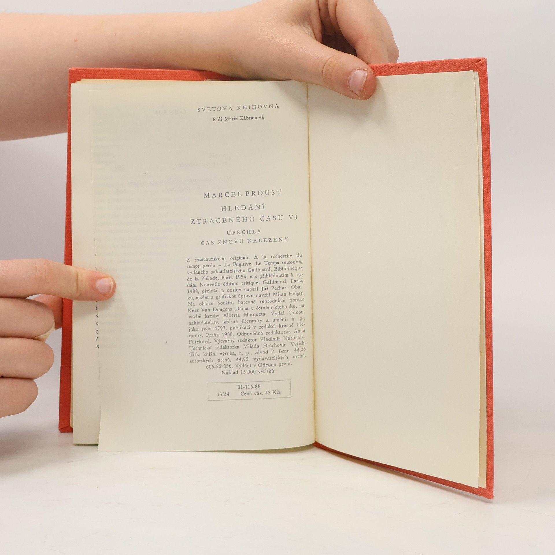 Marcel Proust Hledání ztraceného času VI