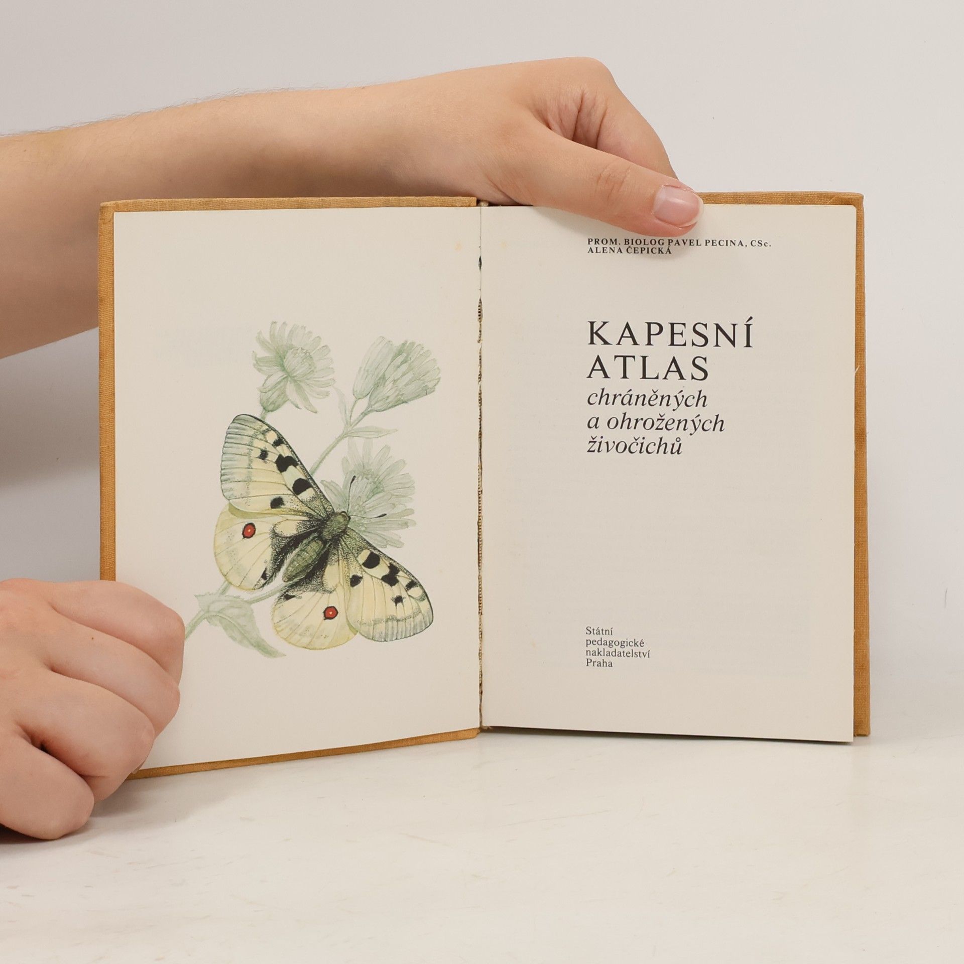 Pavel Pecina Kapesní atlas chráněných a ohrožených živočichů
