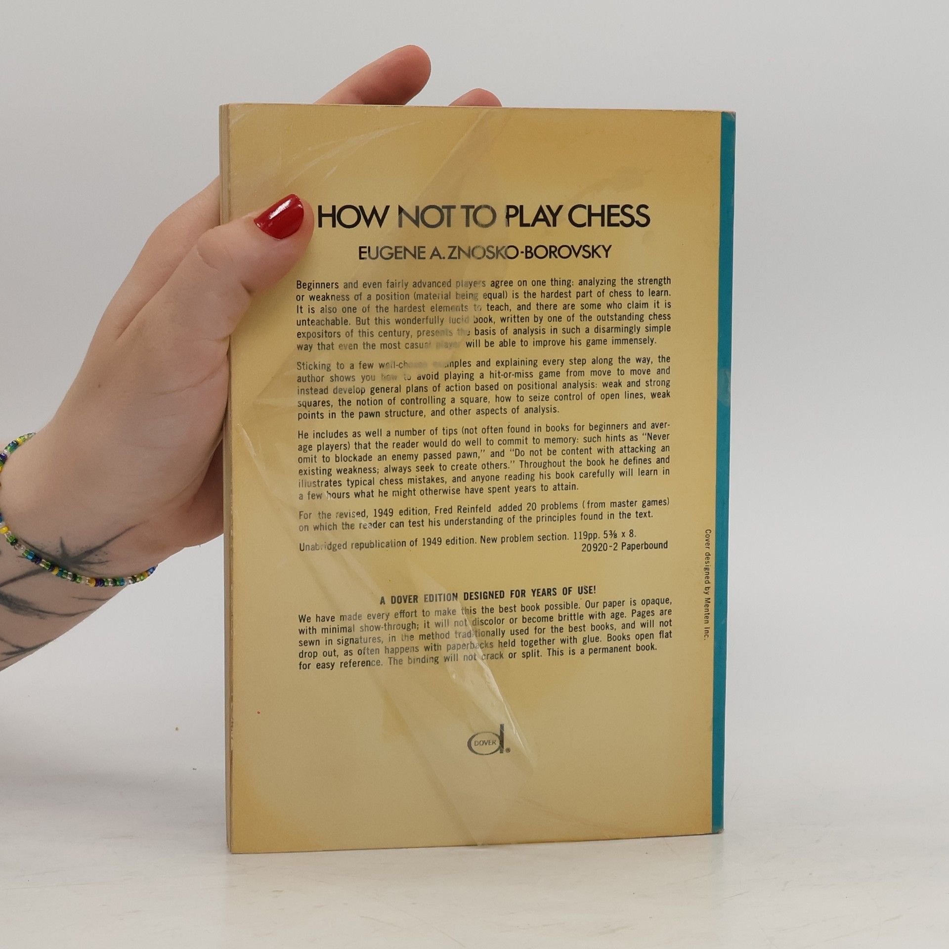 Eugene A Znosko-Borovsky How Not To Play Chess