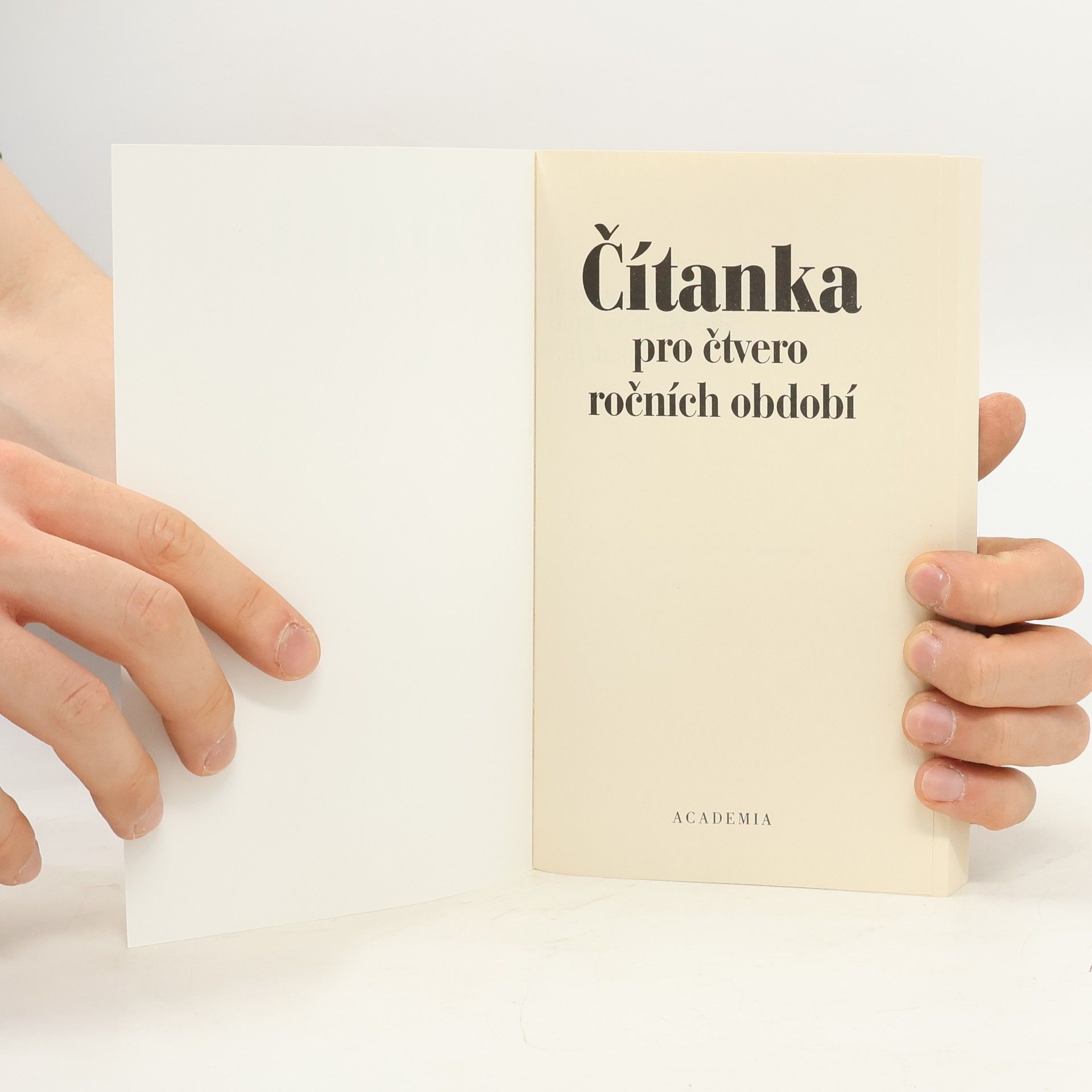 Kolektiv autorů Čítanka pro čtvero ročních období