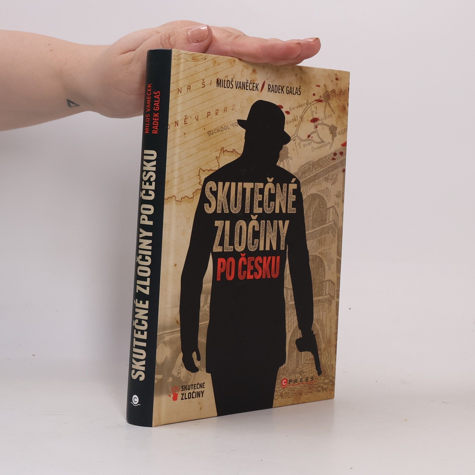 Vaněček Miloš Skutečné zločiny po Česku. mrazivý průvodce českým zločinem za posledních 100 let.