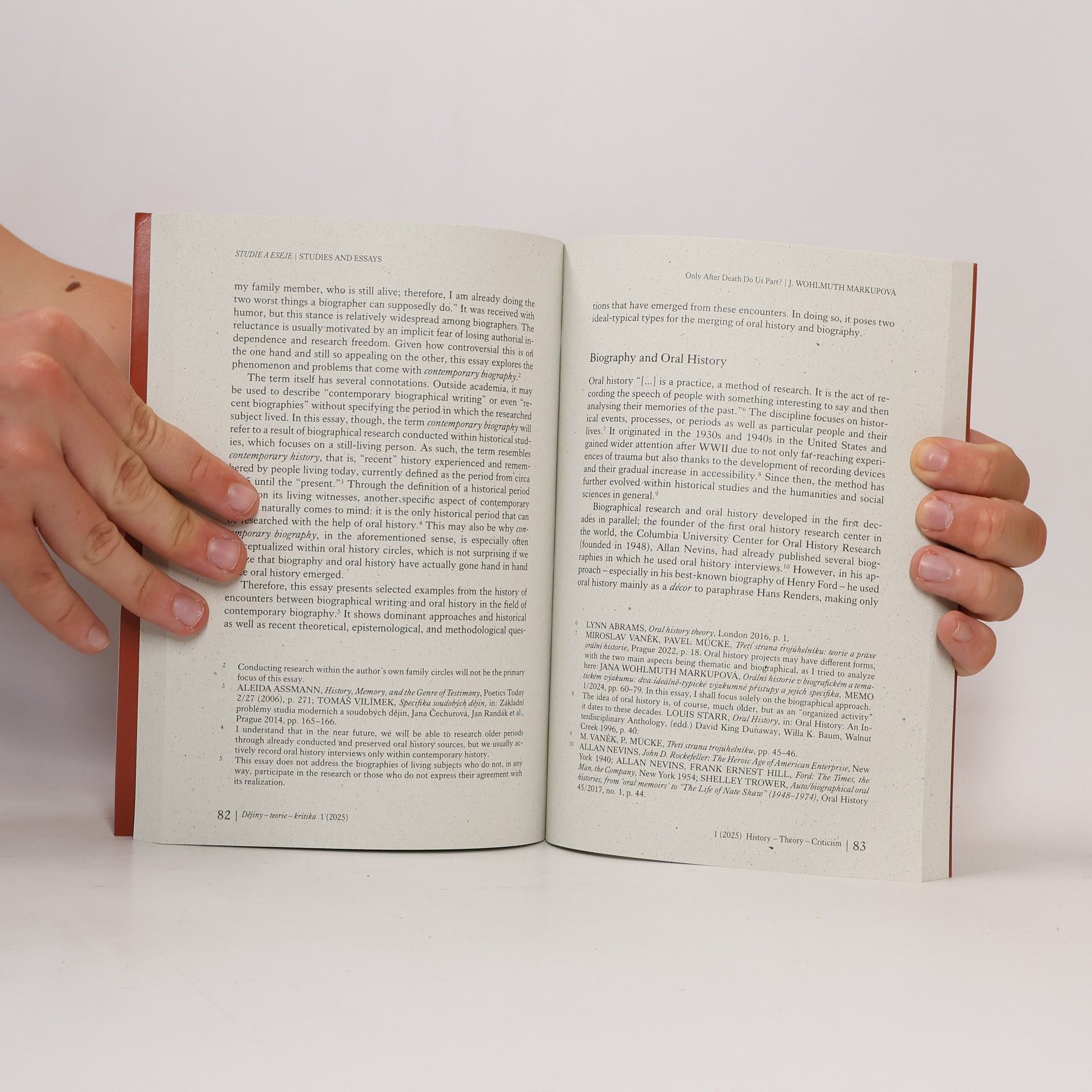 Autorenkollektiv Dějiny - teorie - kritika 1/2025