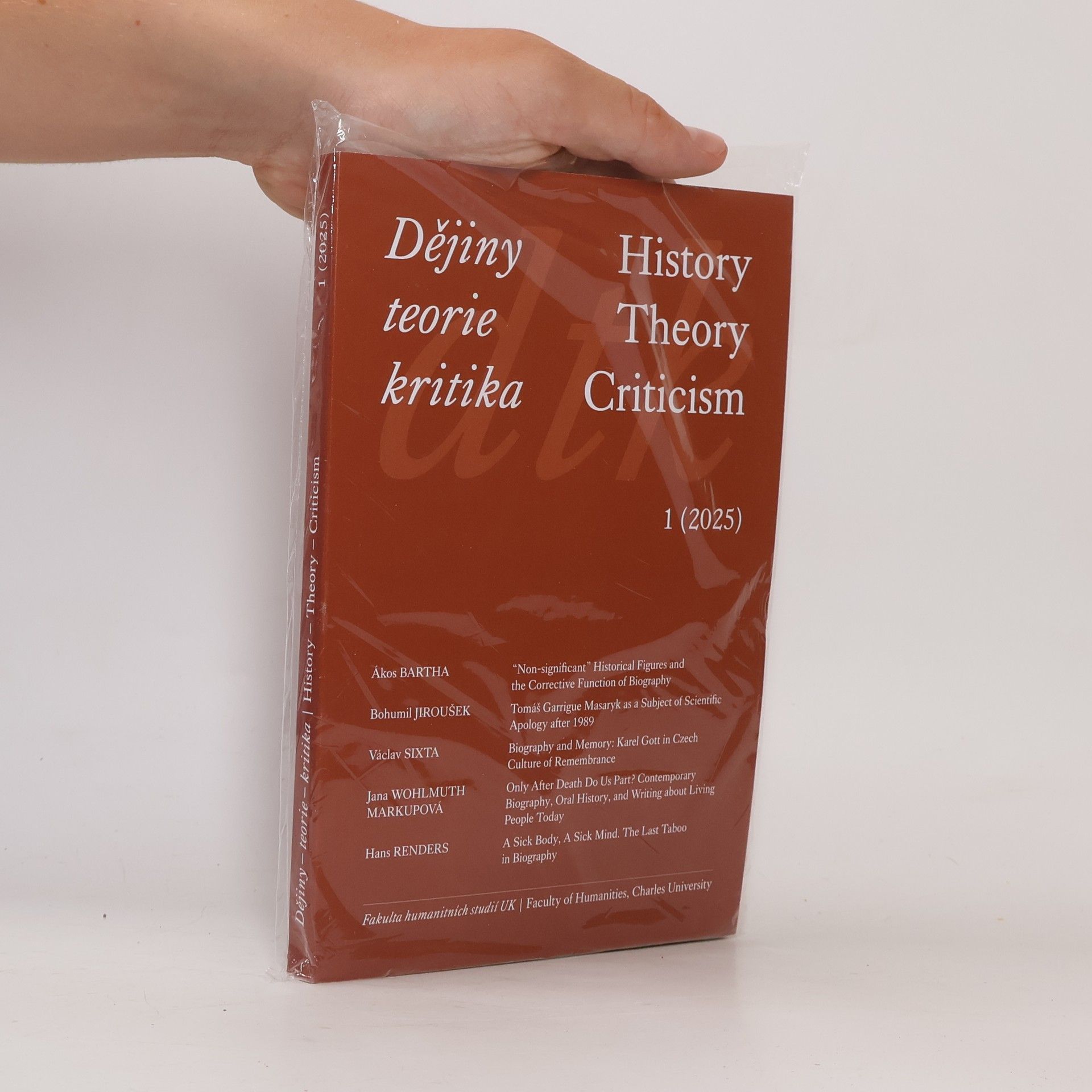 Autorenkollektiv Dějiny - teorie - kritika 1/2025