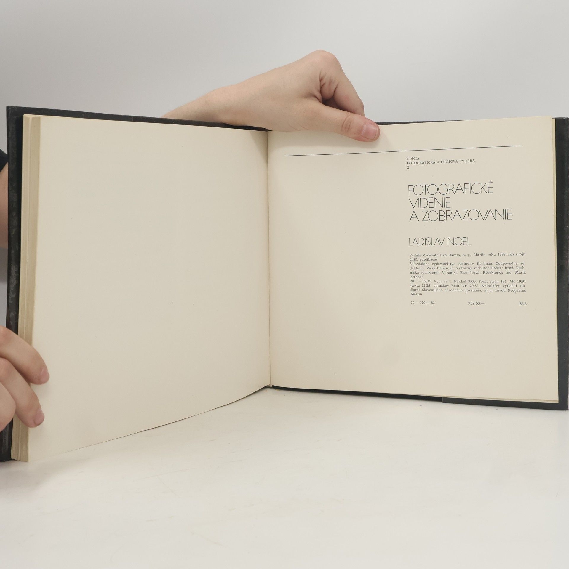 Ladislav Noel Fotografické videnie a zobrazovanie