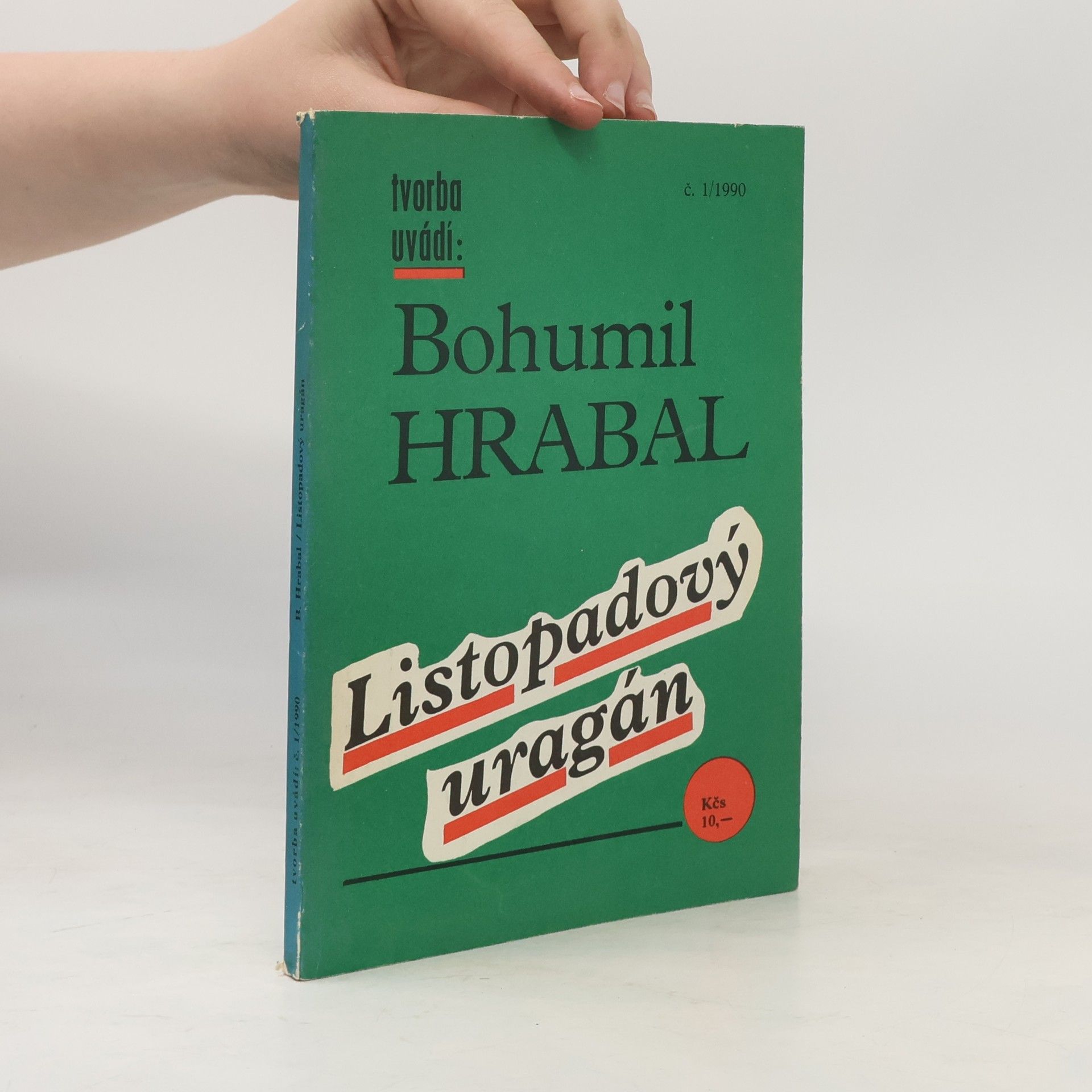 Bohumil Hrabal Listopadový uragán