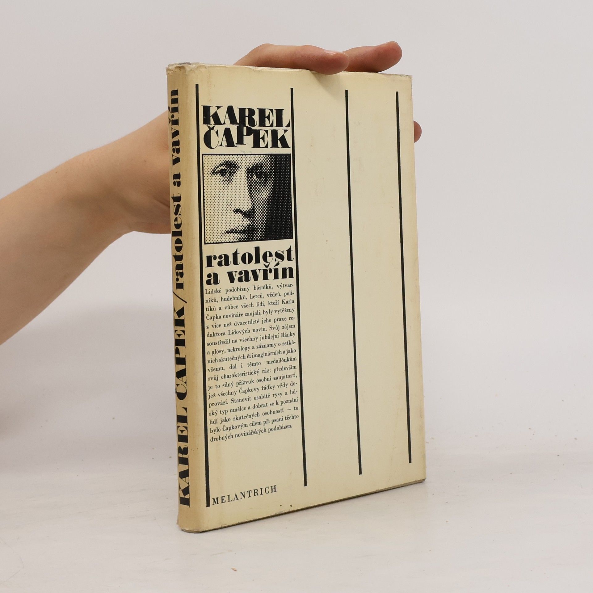 Karel Čapek Ratolest a vavřín