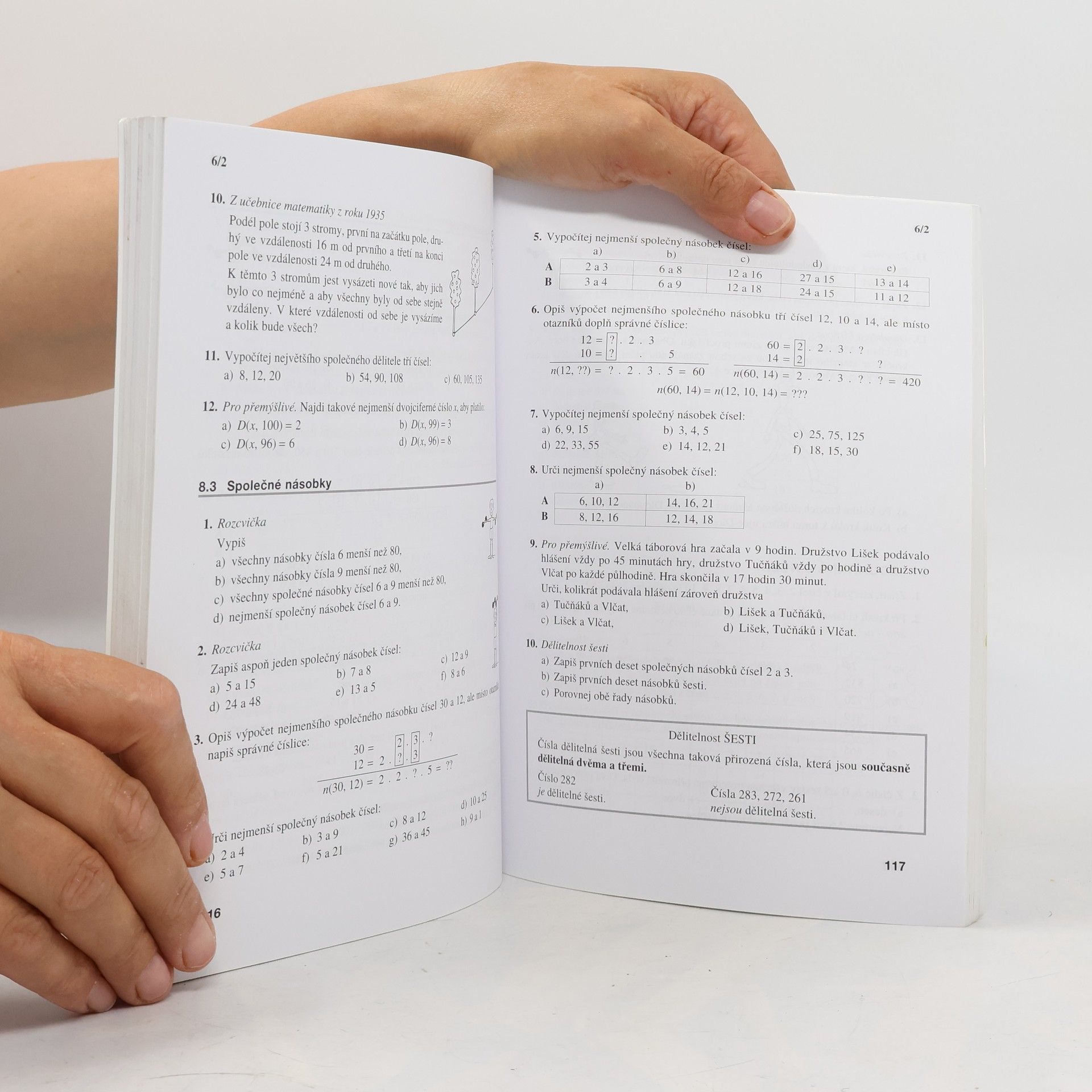 Oldřich Odvárko Pracovní sešit z matematiky. Soubor úloh pro 6. ročník základní školy