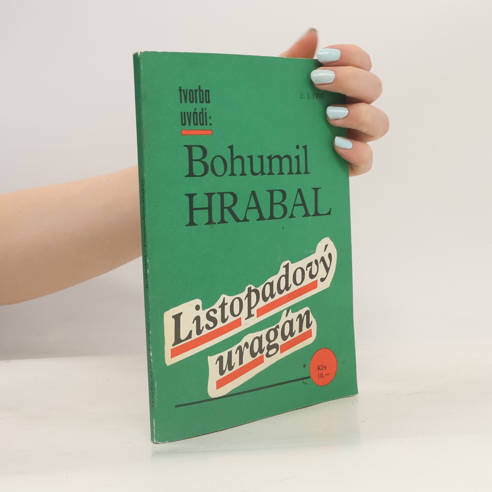 Bohumil Hrabal Listopadový uragán