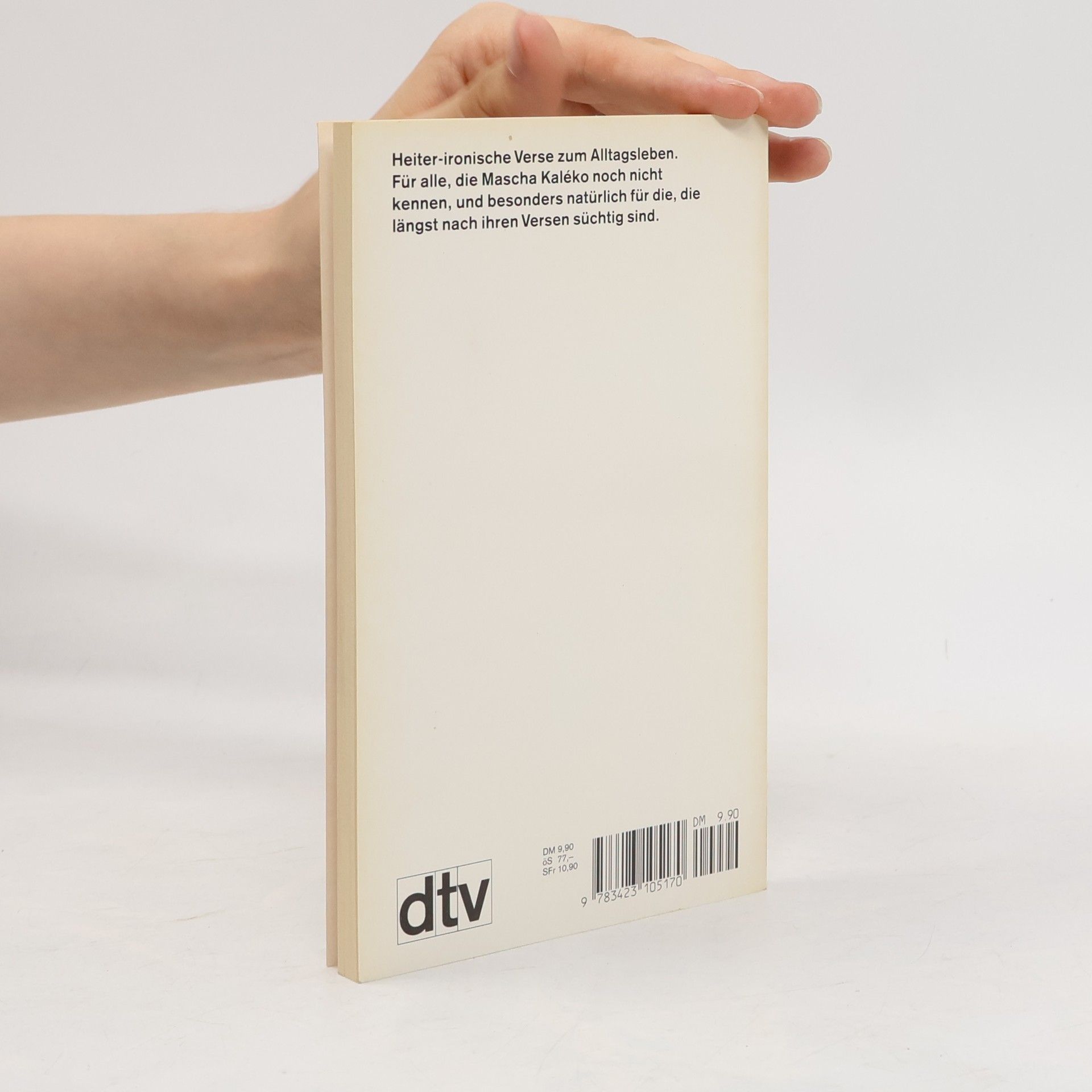 Mascha Kaléko Das himmelgraue Poesie-Album