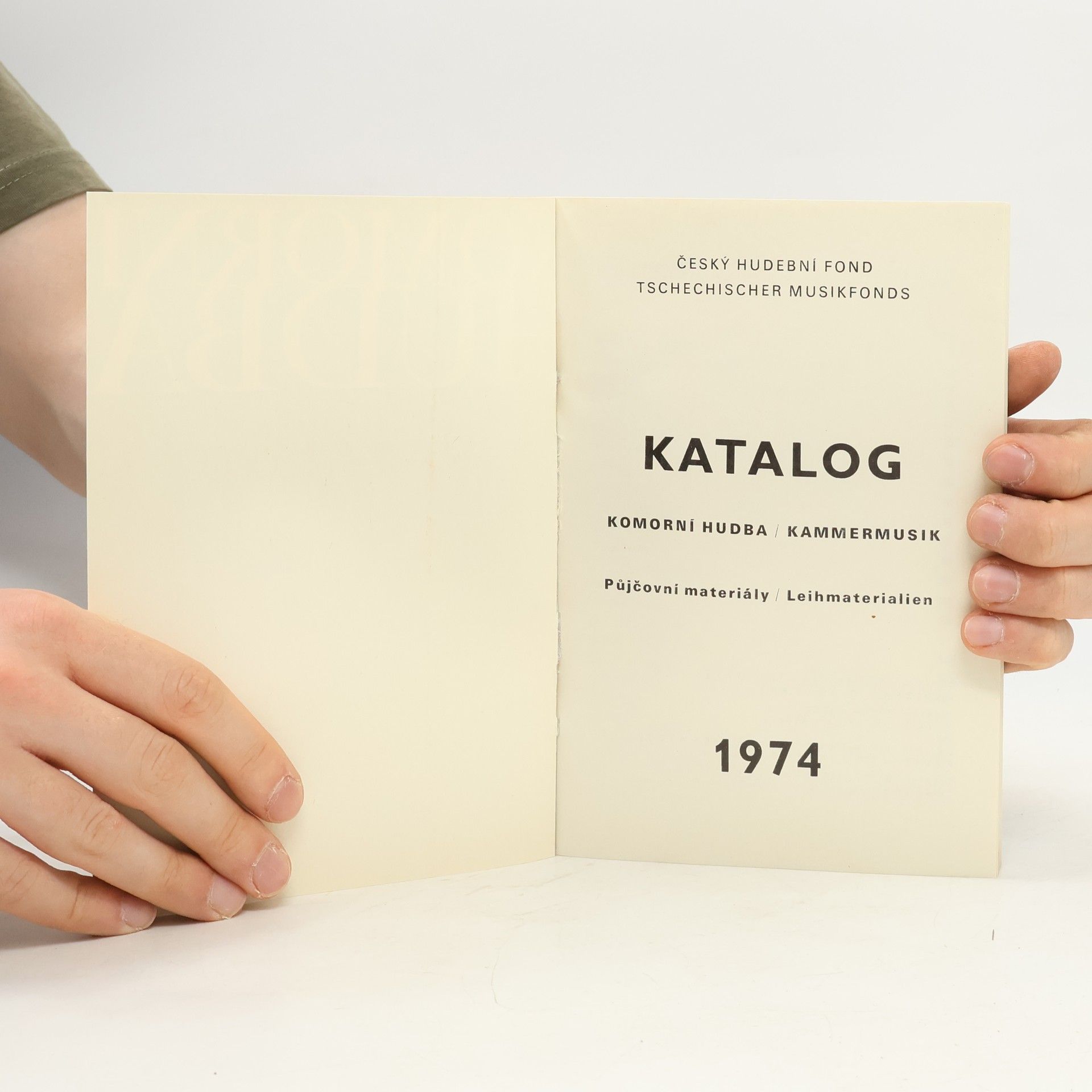Various authors Katalog komorní hudby