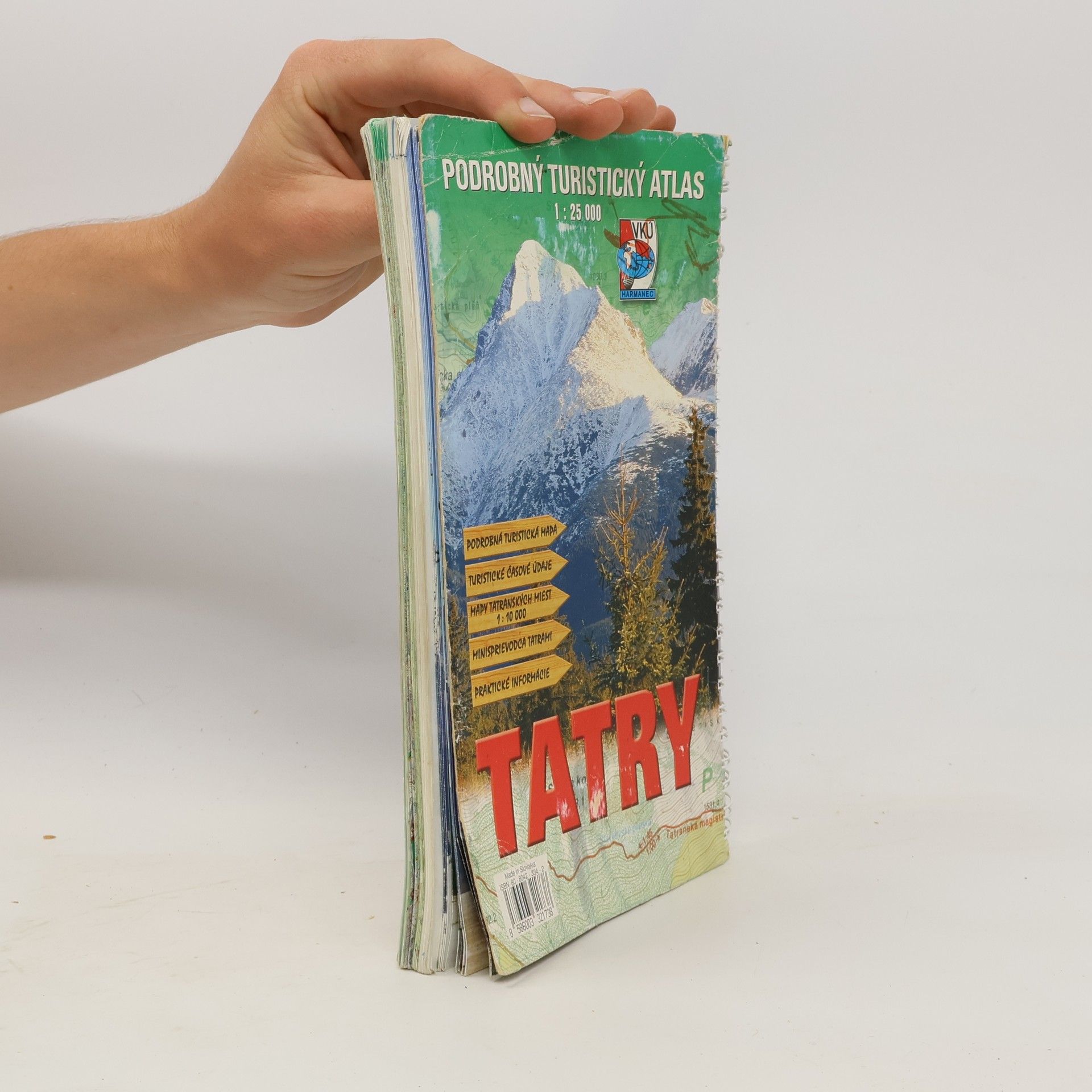 Collectif d'auteurs Tatry - podrobný turistický atlas