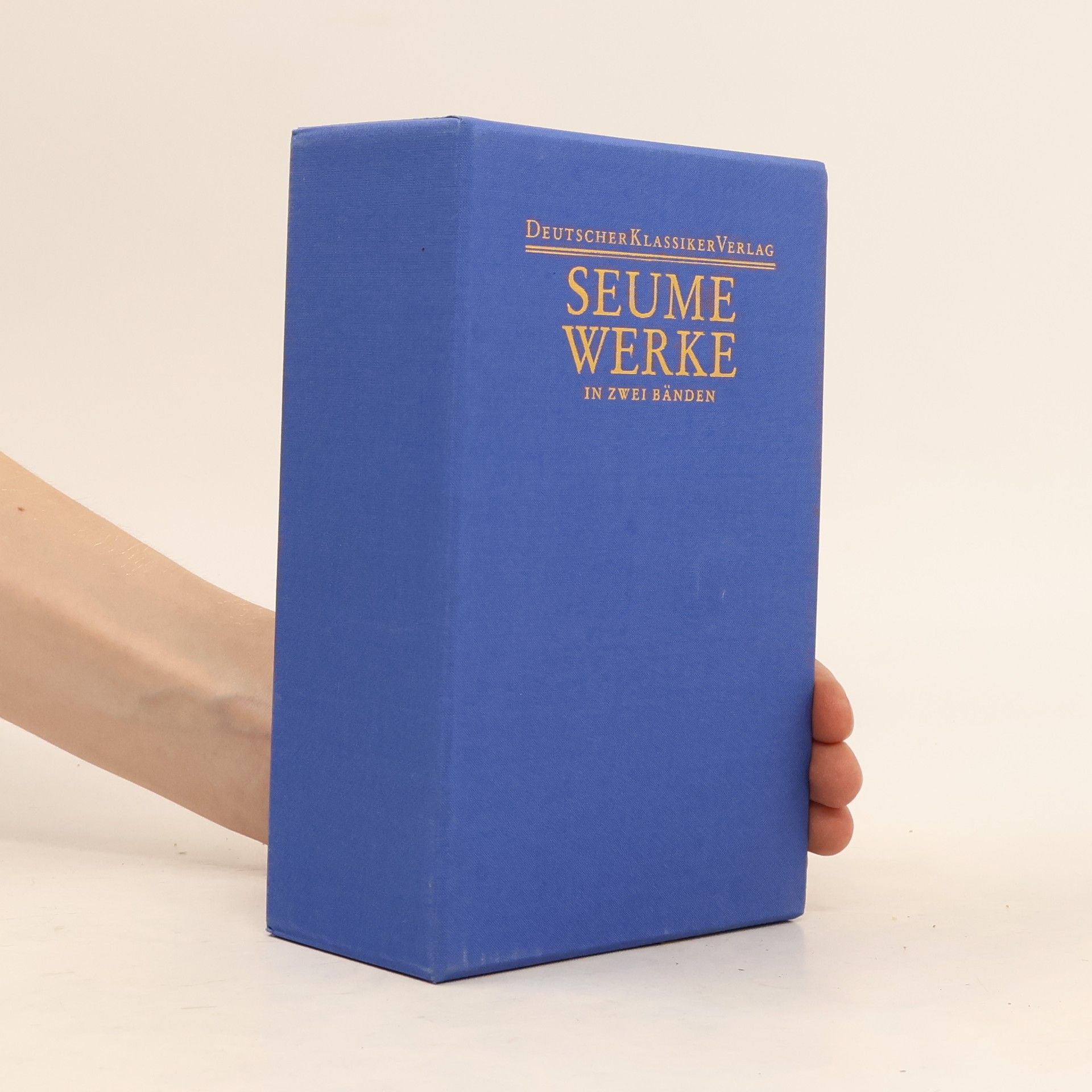 Johann Gottfried Seume Seume Werke