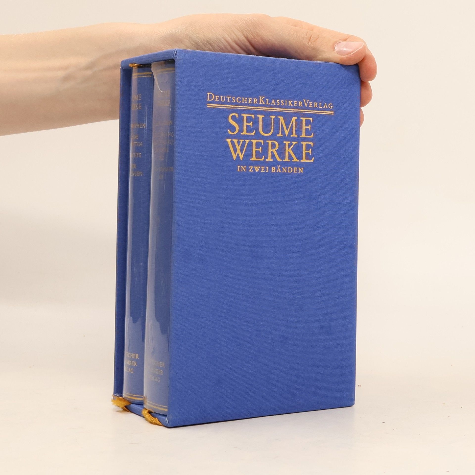 Johann Gottfried Seume Seume Werke