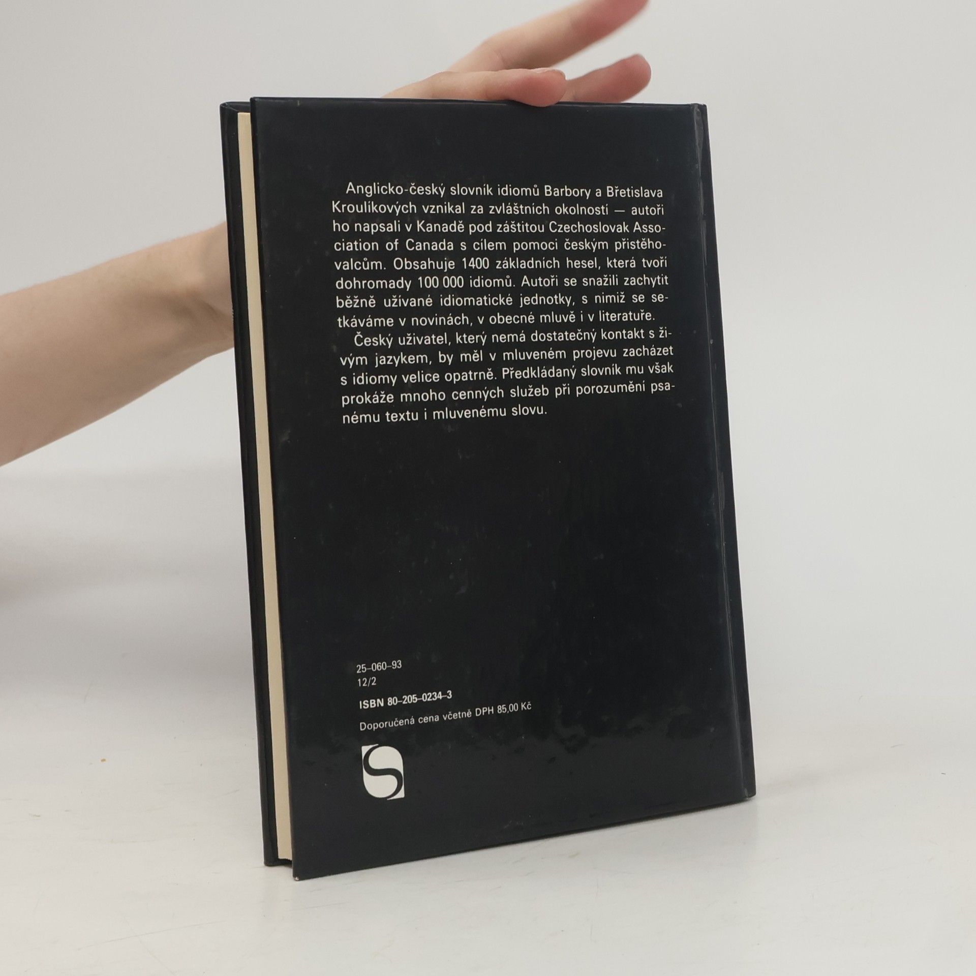 Barbora Kroulíková Anglicko-český slovník idiomů. English-Czech Dictionary of Idioms