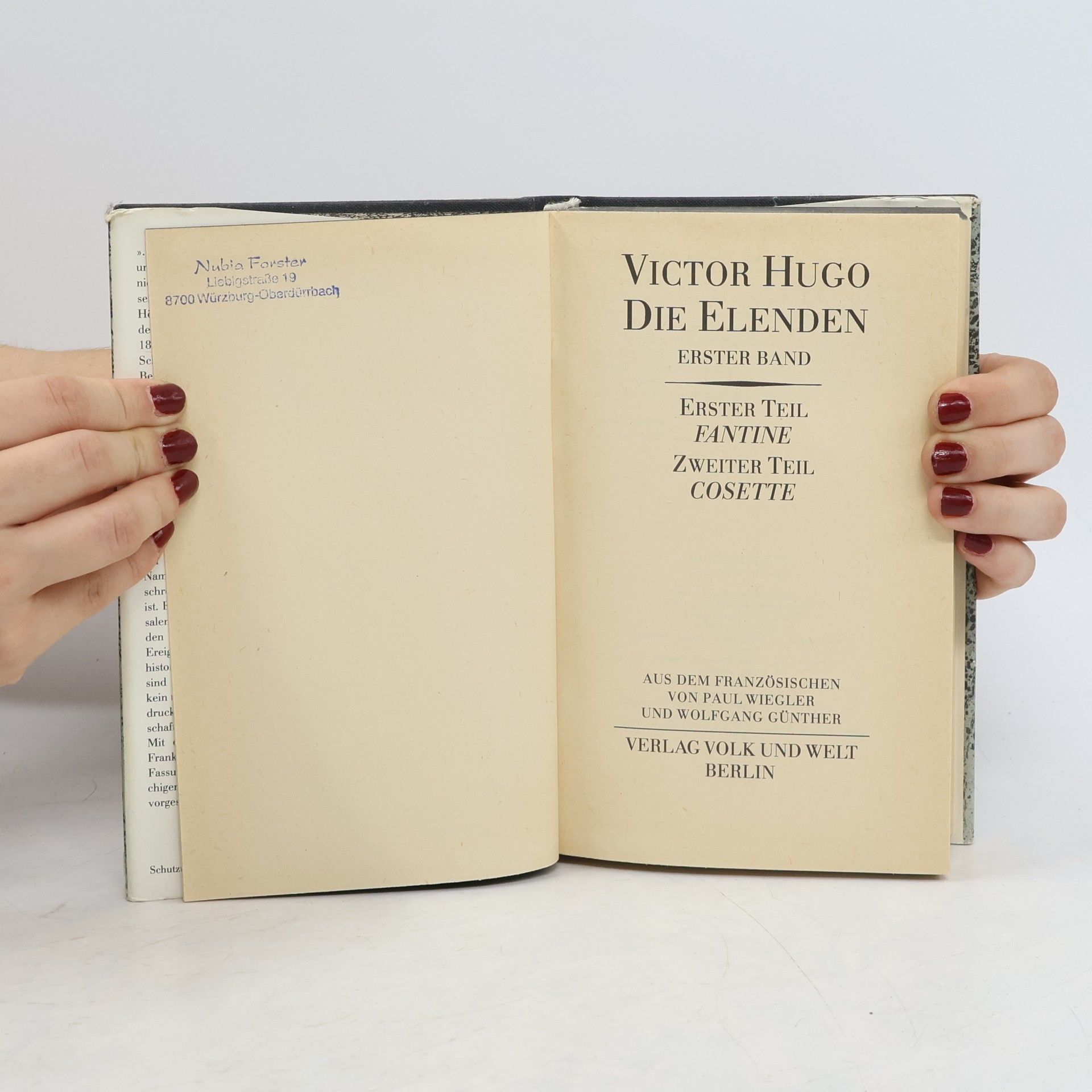 Victor Hugo Die Elenden