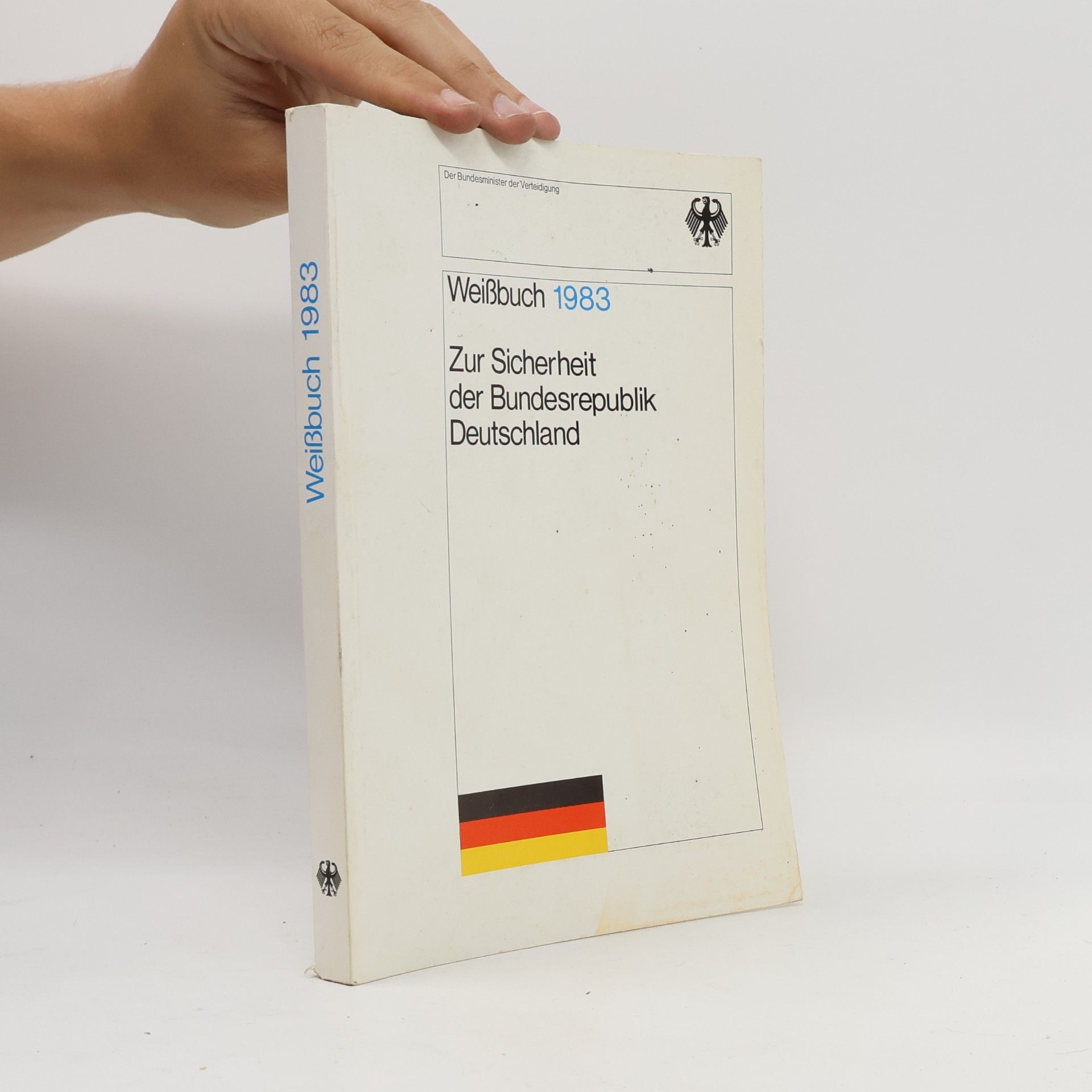 Auteurscollectief Weißbuch 1983 Zur Sicherheit der Bundesrepublik Deutschland und zur Lage der Bundeswehr