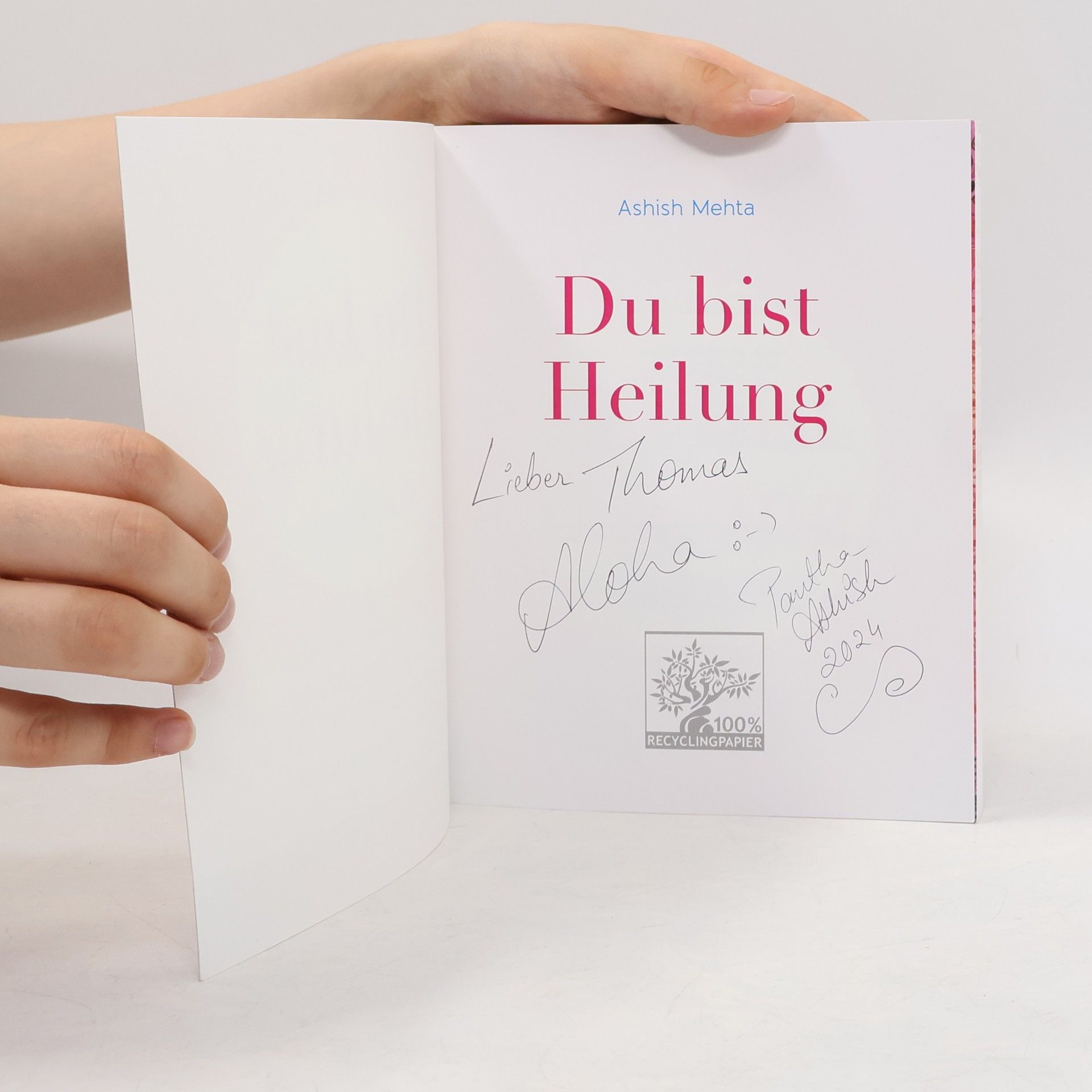 Ashish Mehta Du bist Heilung