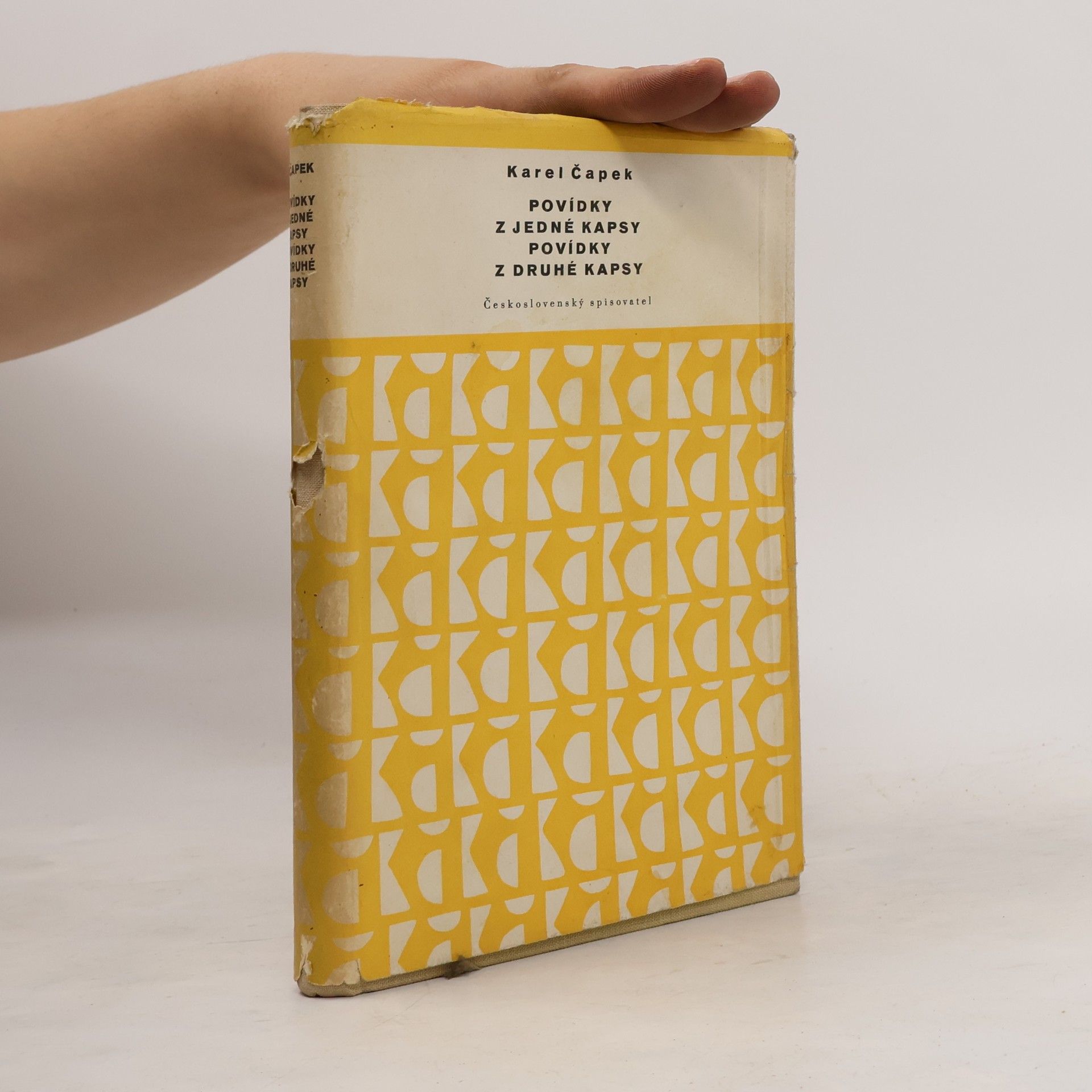 Karel Čapek Povídky z jedné kapsy. Povídky z druhé kapsy