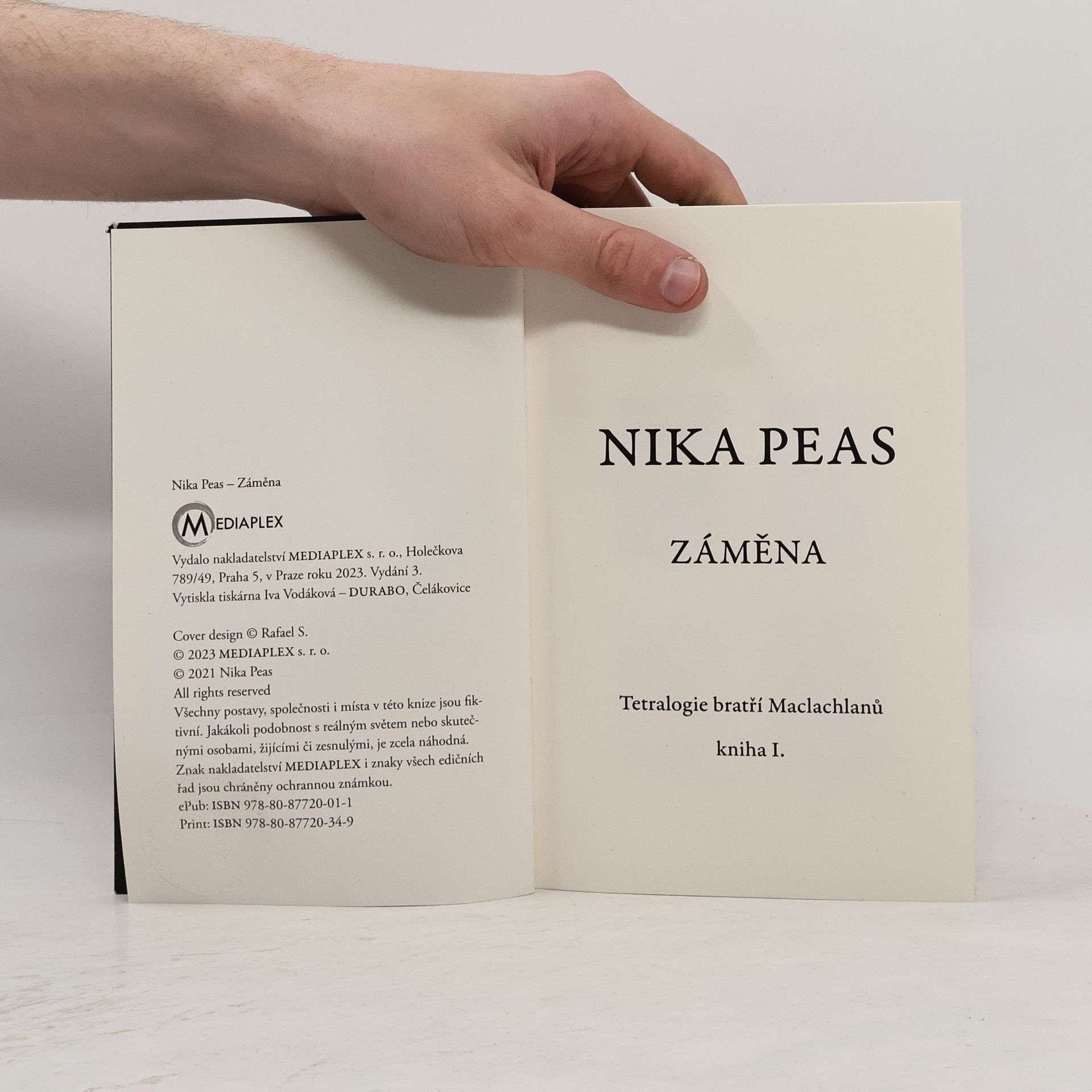 Nika Peas Záměna - Čtvrté vydání