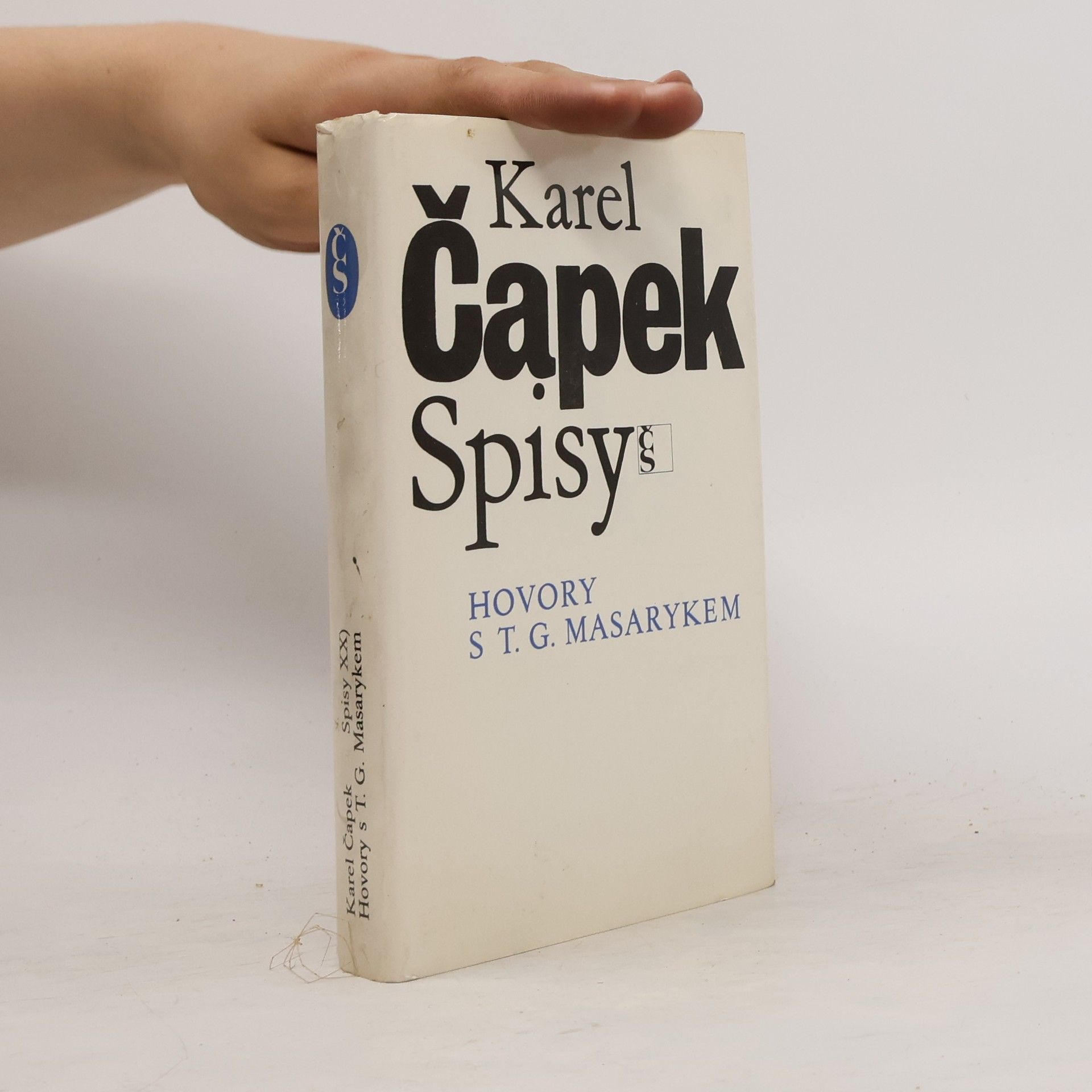 Karel Čapek Hovory s T. G. Masarykem