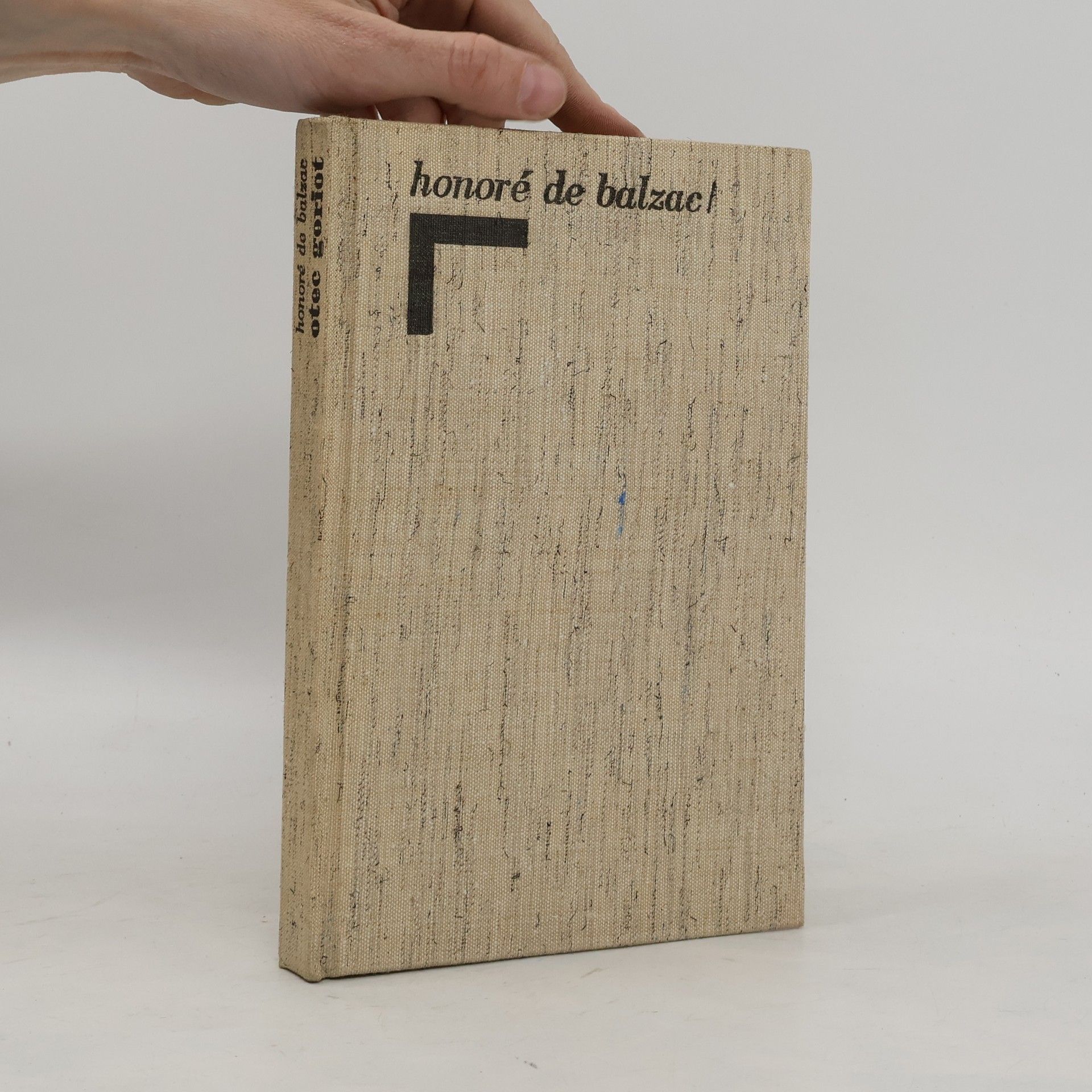 Honoré de Balzac Otec Goriot