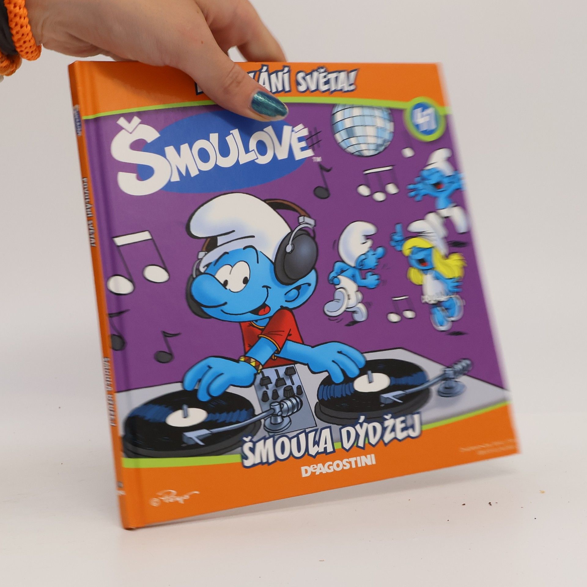 Peyo Povolání světa! Šmoula dýdžej