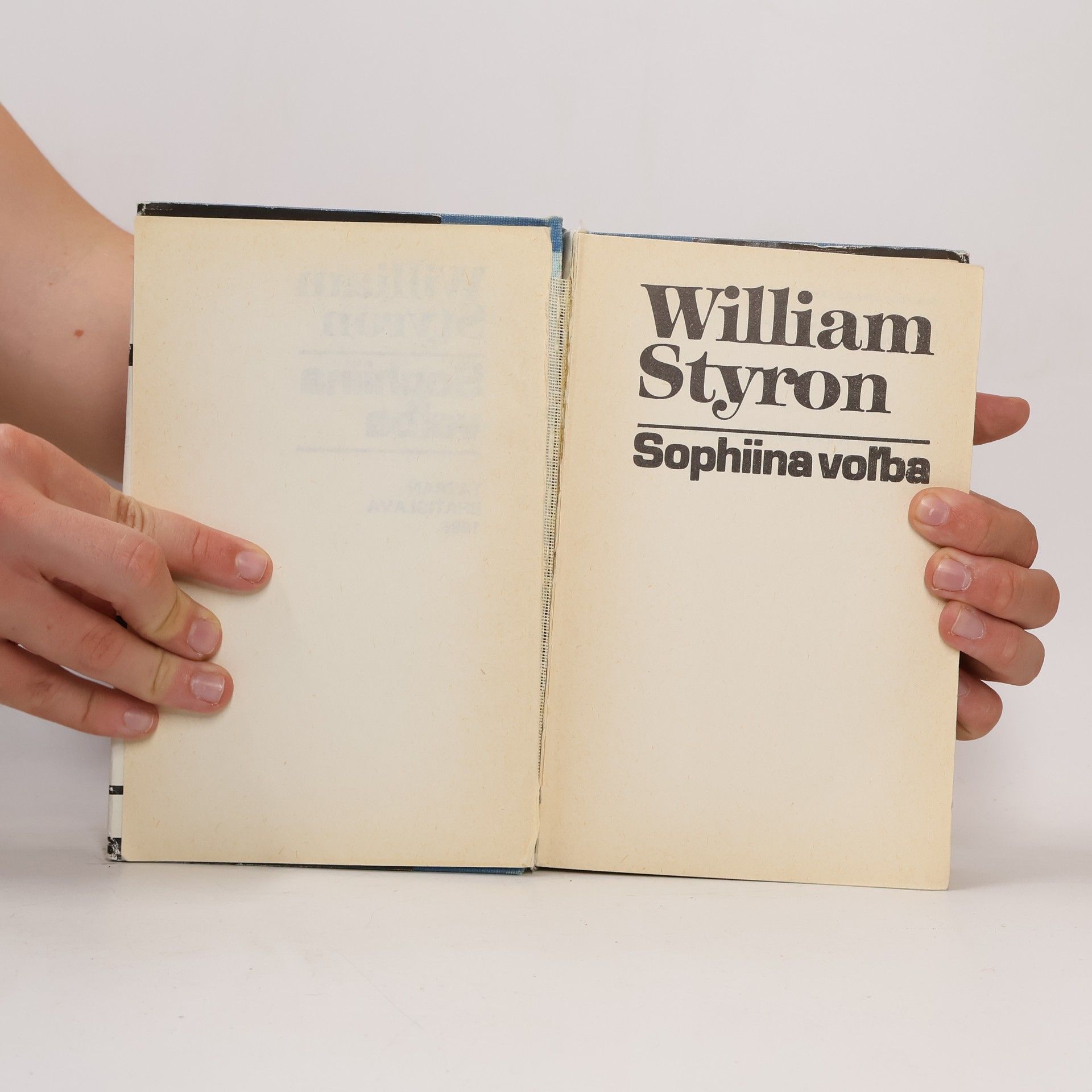 William Styron Sophiina voľba