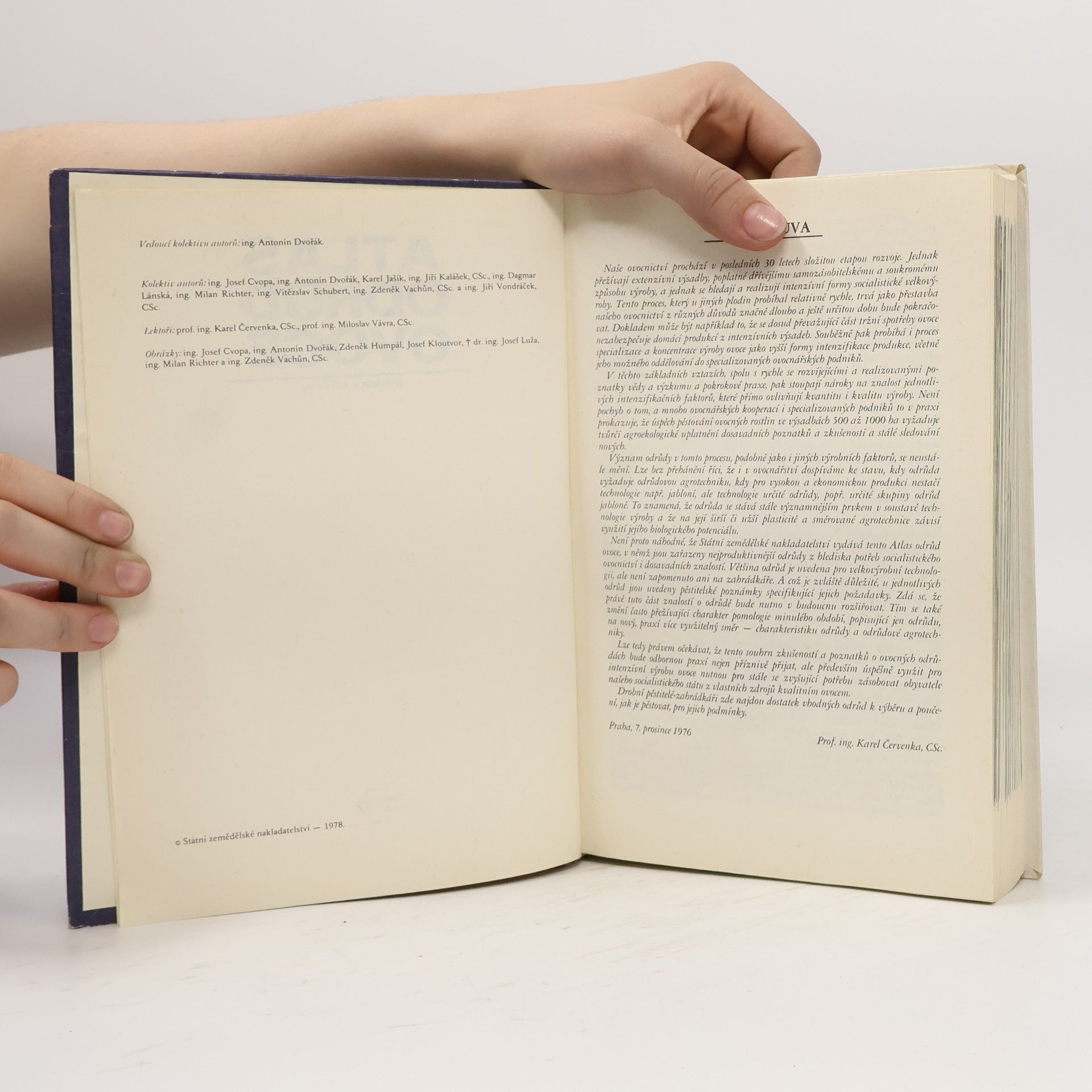 Antonín Dvořák Atlas odrůd ovoce