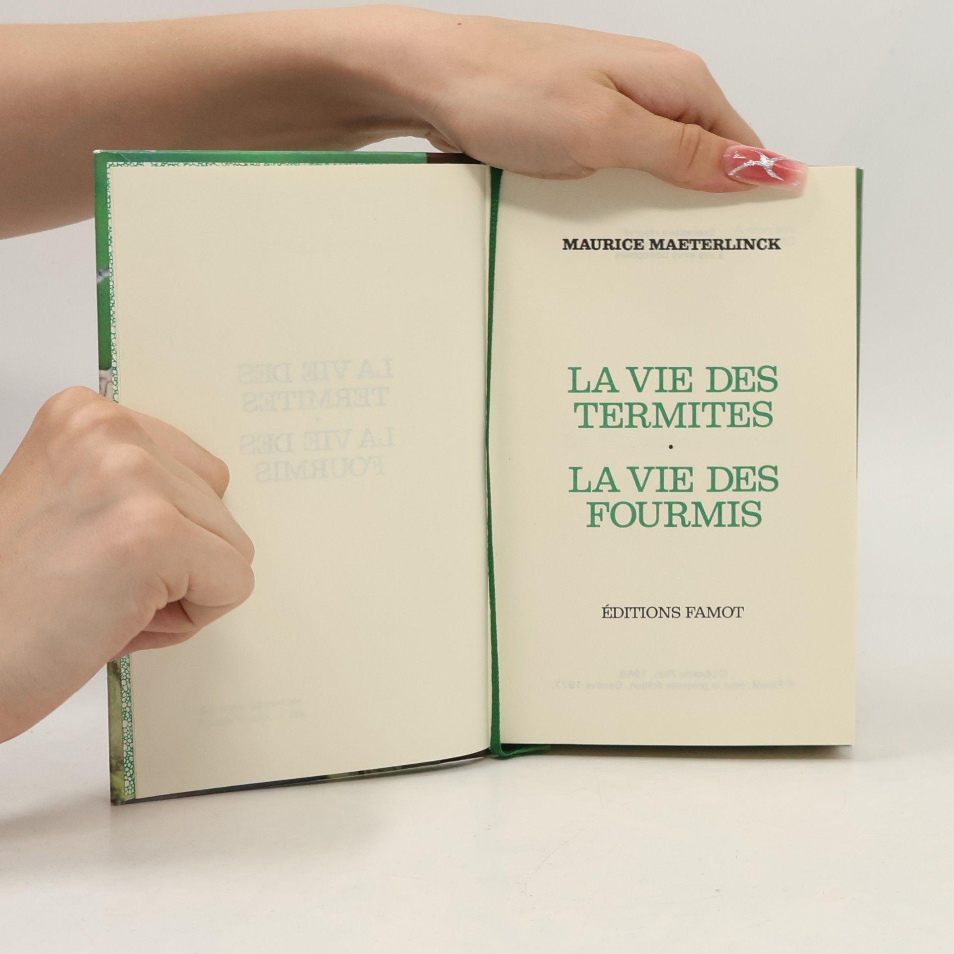 Maurice Maeterlinck La Vie des Termites