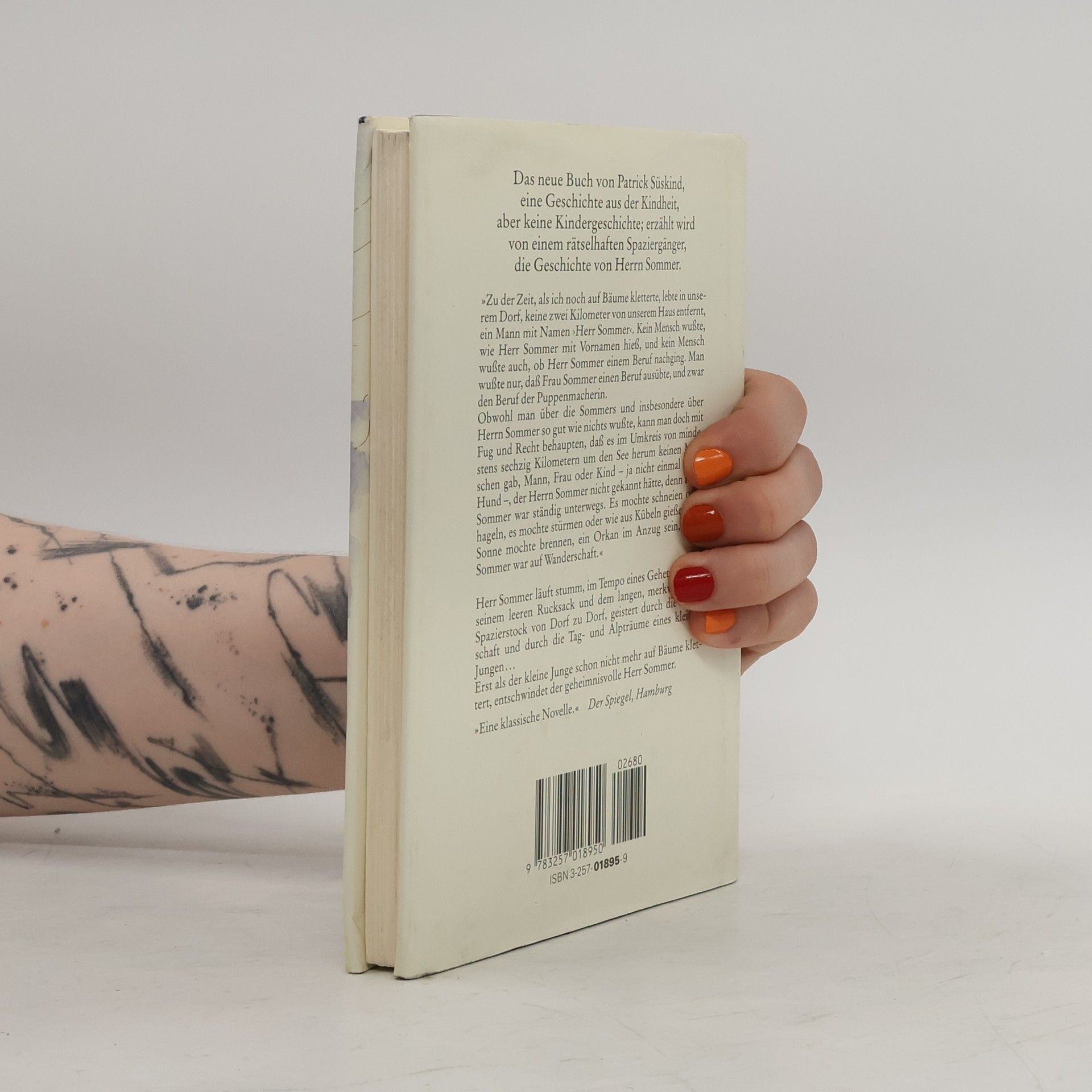 Patrick Süskind Die Geschichte von Herrn Sommer