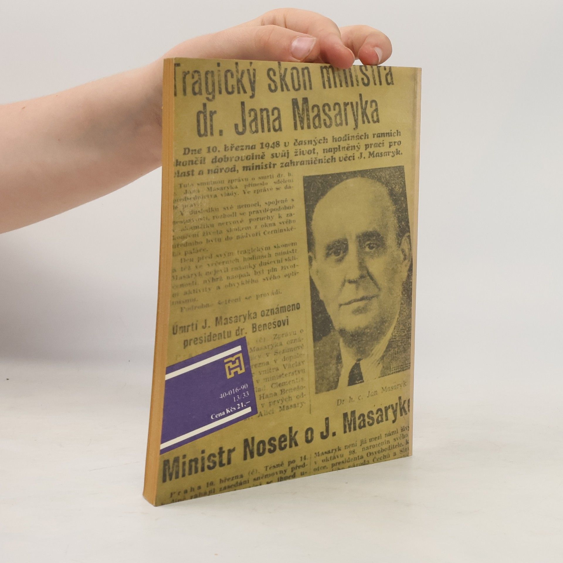 Petr Kettner Proč zemřel Jan Masaryk?