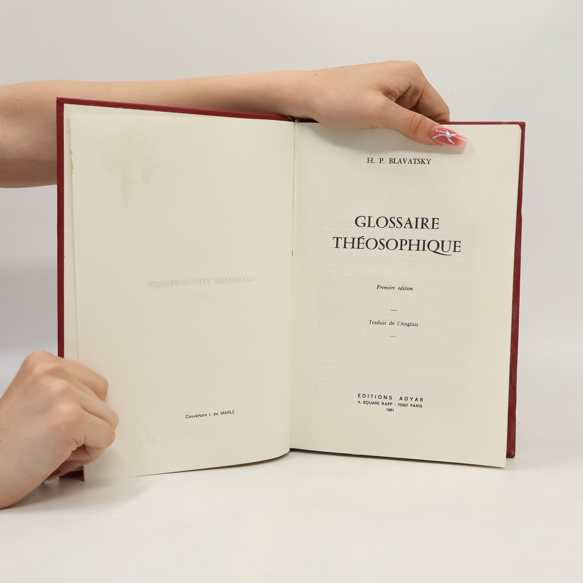 Helena Blavatsky Glossaire Théosophique