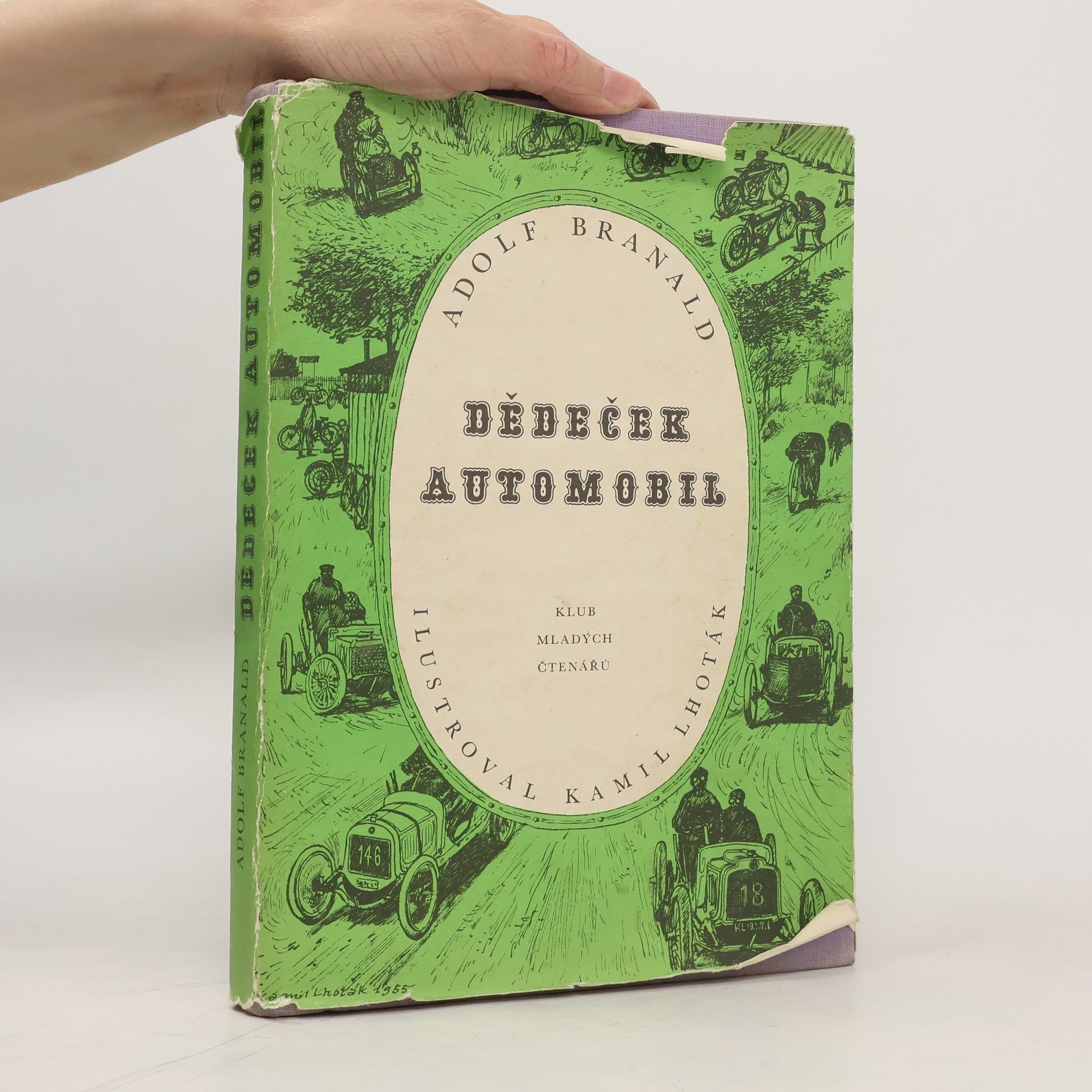 Adolf Branald Dědeček automobil
