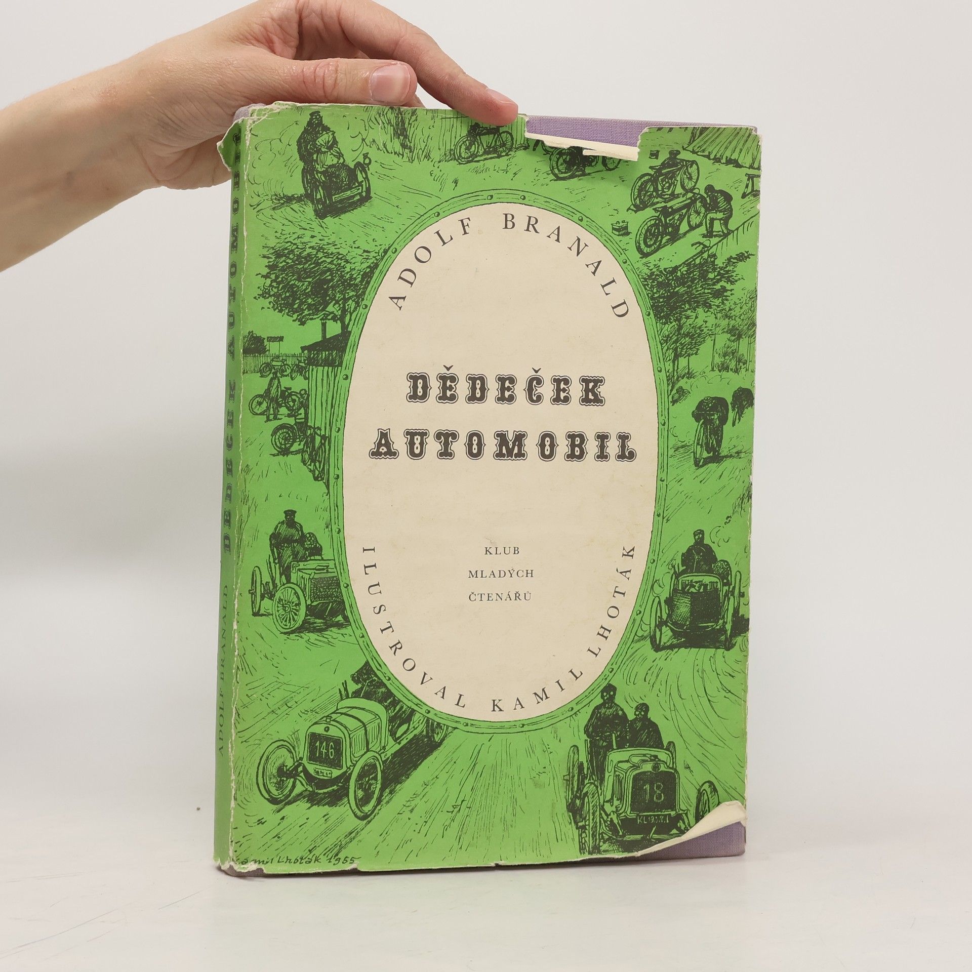 Adolf Branald Dědeček automobil