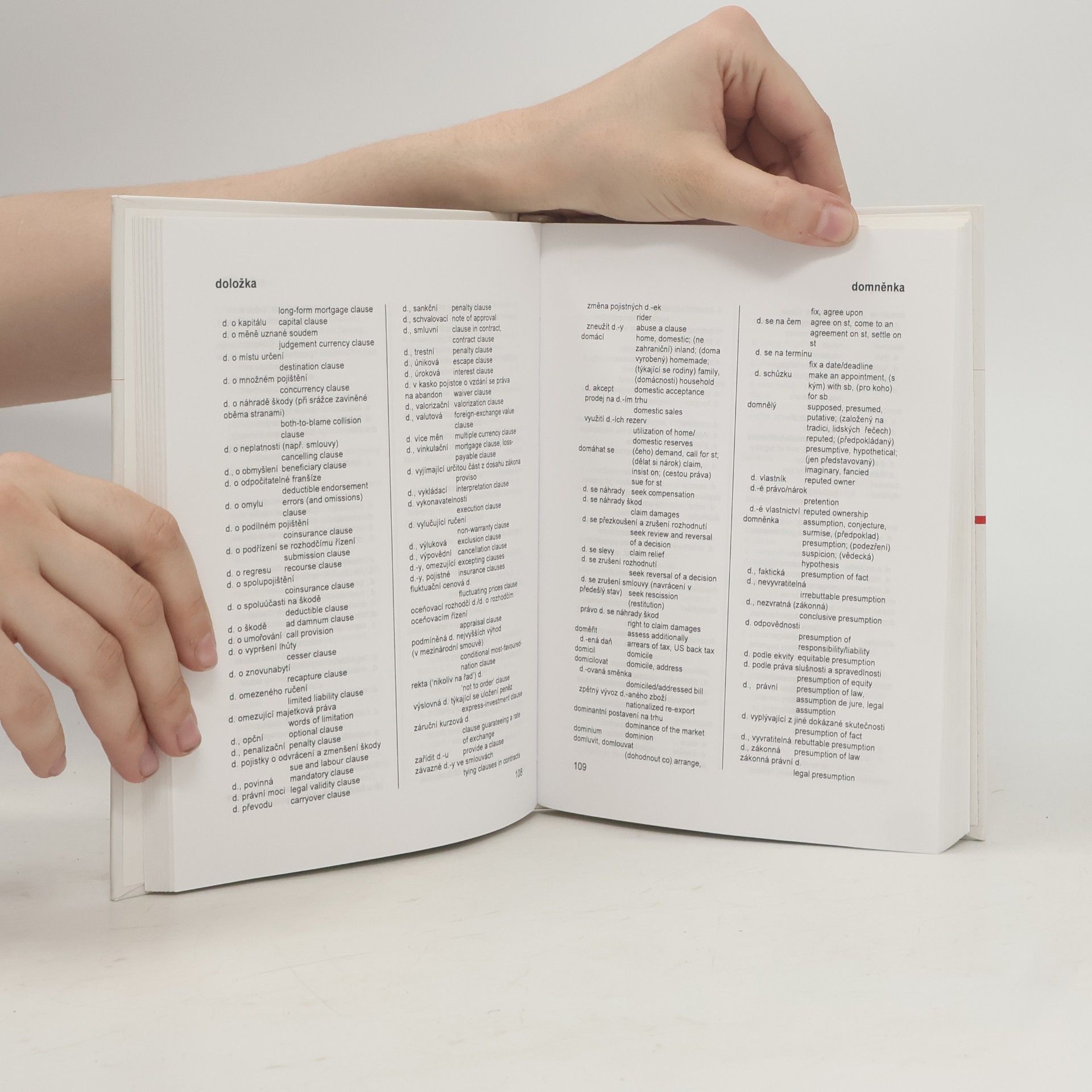Collectif d'auteurs Odborný slovník česko-anglický z oblasti ekonomické, finanční a právní