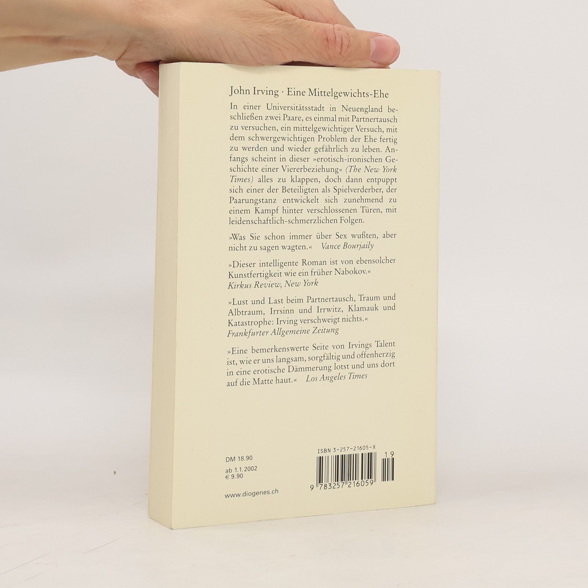 John Irving Eine Mittelgewichtsehe