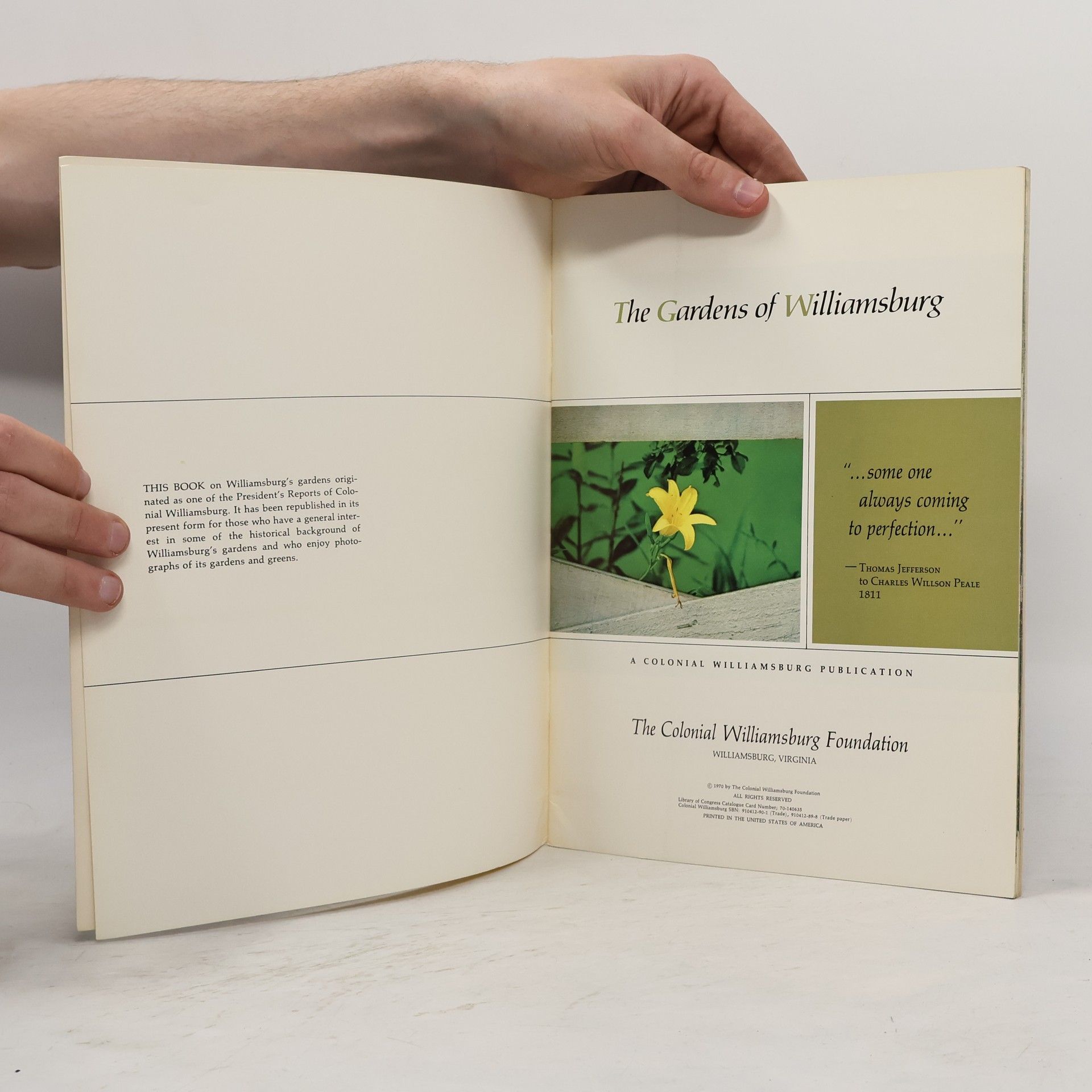 M. Kent Brinkley The Gardens of Colonial Williamsburg