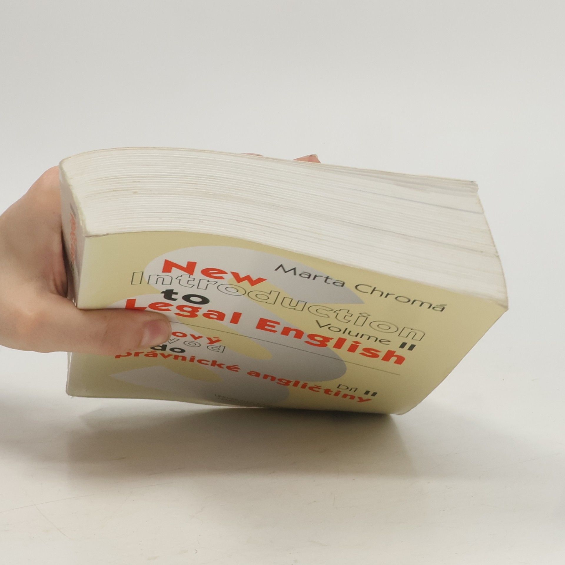Marta Chromá New introduction to legal English. Volume II = Nový úvod do právnické angličtiny. Díl II