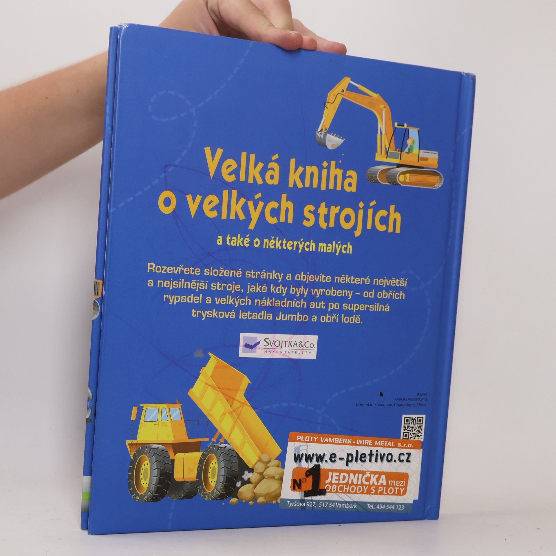 Minna Lacey Velká kniha o velkých strojích a také o některých malých